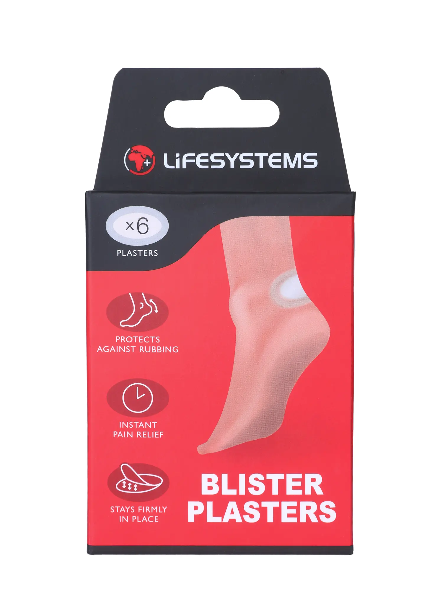 Flasteri za žuljeve Lifesystems Blister Plasters 6 Pack - nude