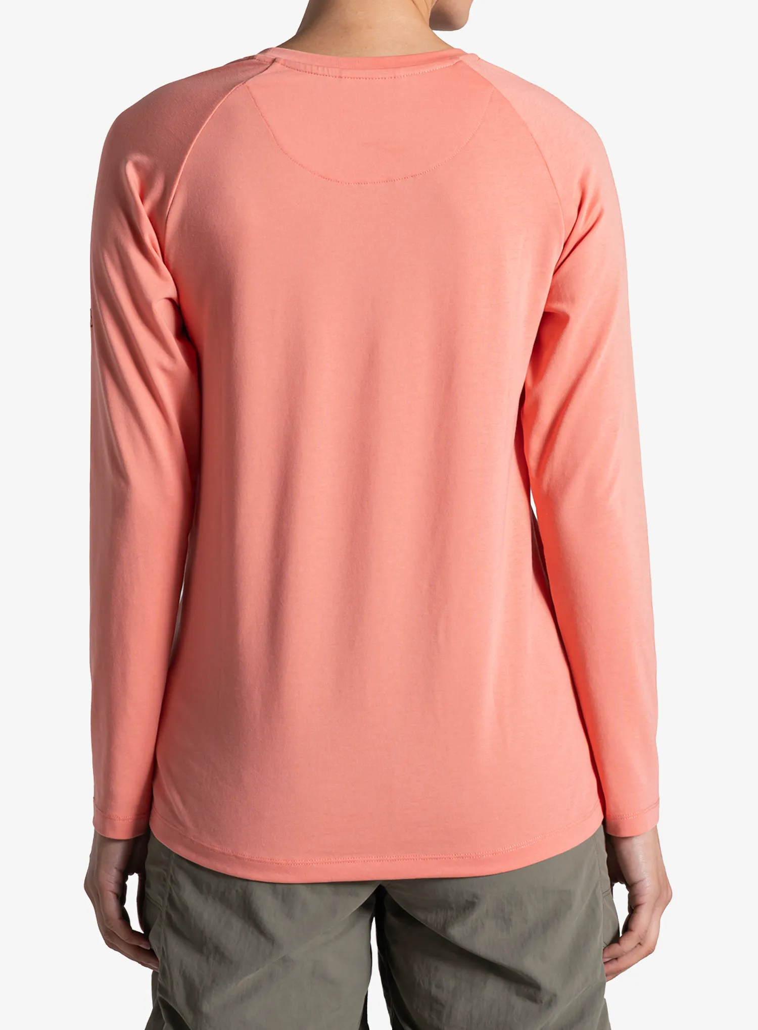 Ženska dukserica Craghoppers NosiLife Nour Long Sleeved T-Shirt - spiced apricot