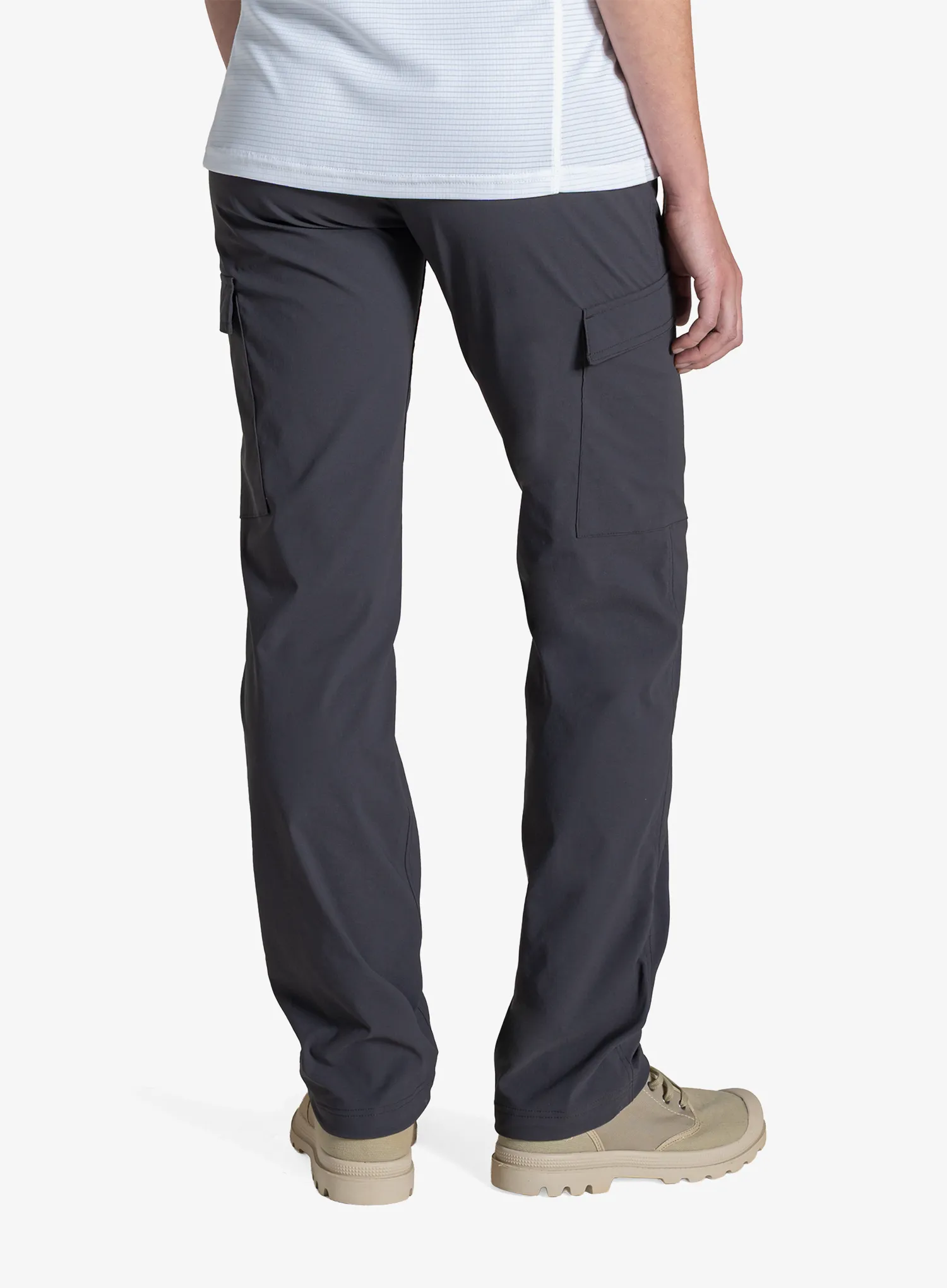 Ženske planinarske hlače Craghoppers NosiLife Rif Stretch Cargo Trouser - dark iron