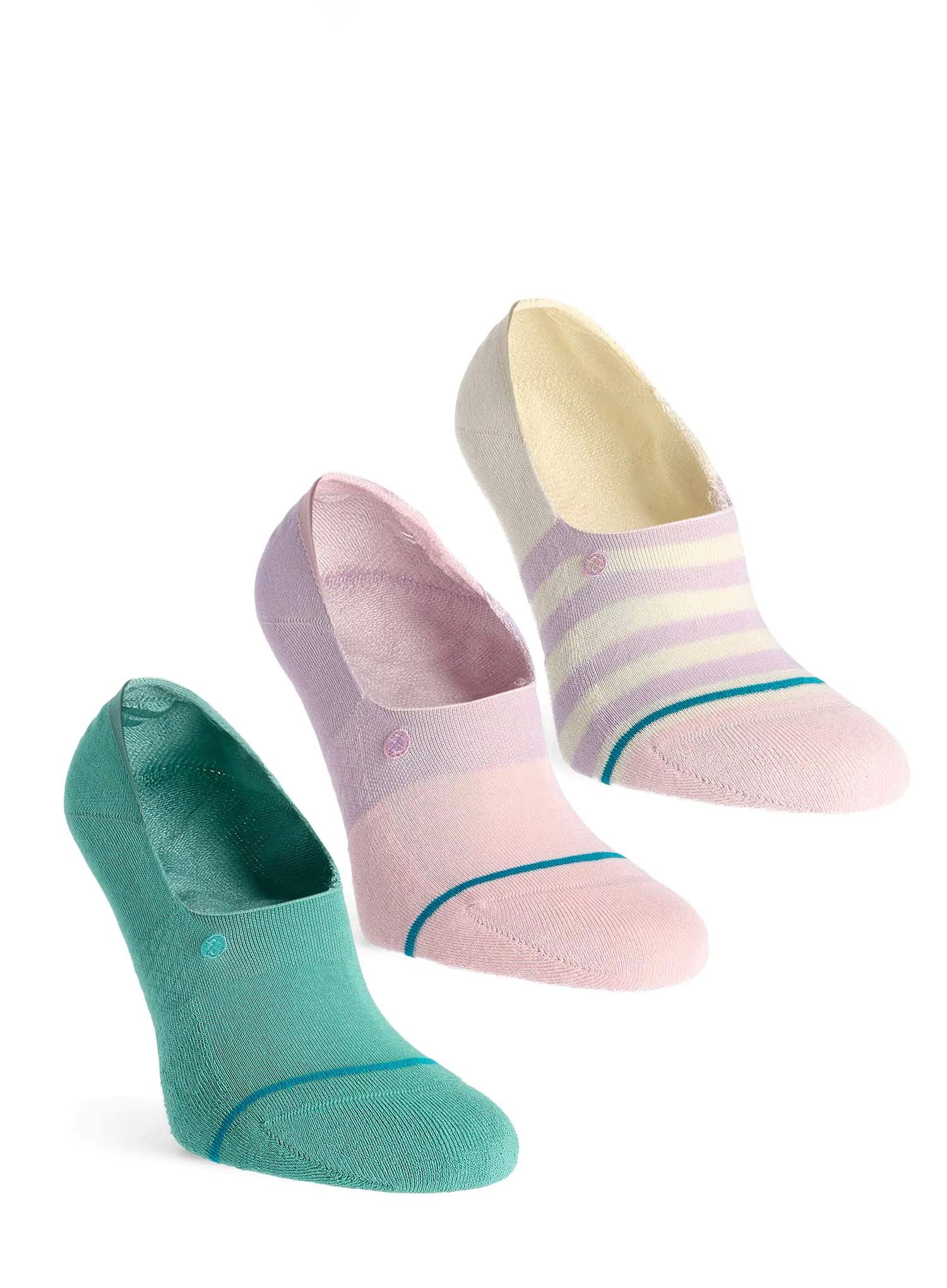 Ženske planinarske čarape Stance Absolute 3 Pack - turquoise