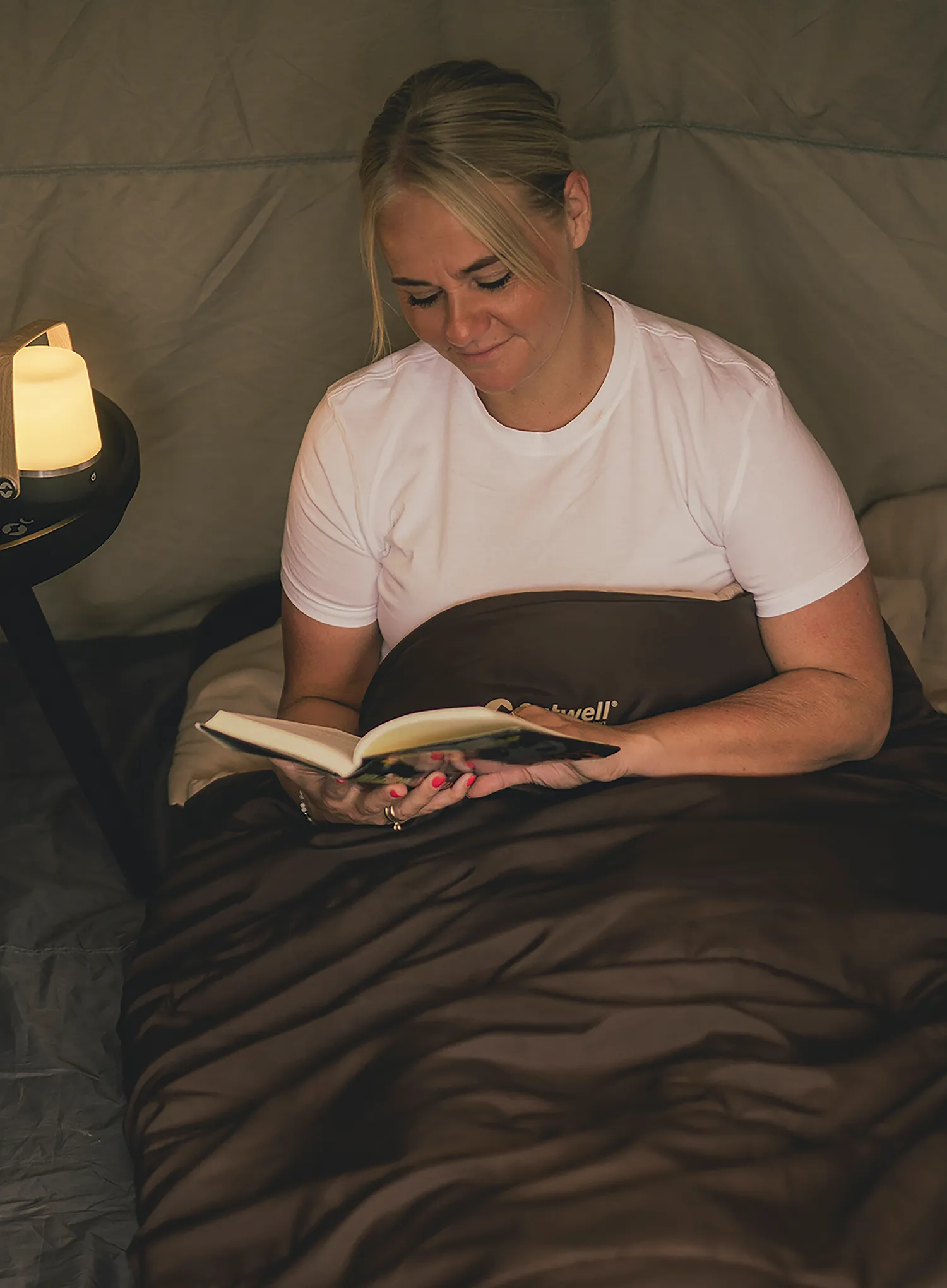 Sintetička vreća za spavanje Outwell Contour Supreme (190 cm) - brown
