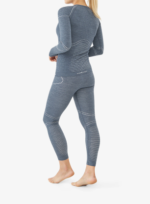 Žensko termo rublje Viking Base Layer Lana Pro Set - dark grey