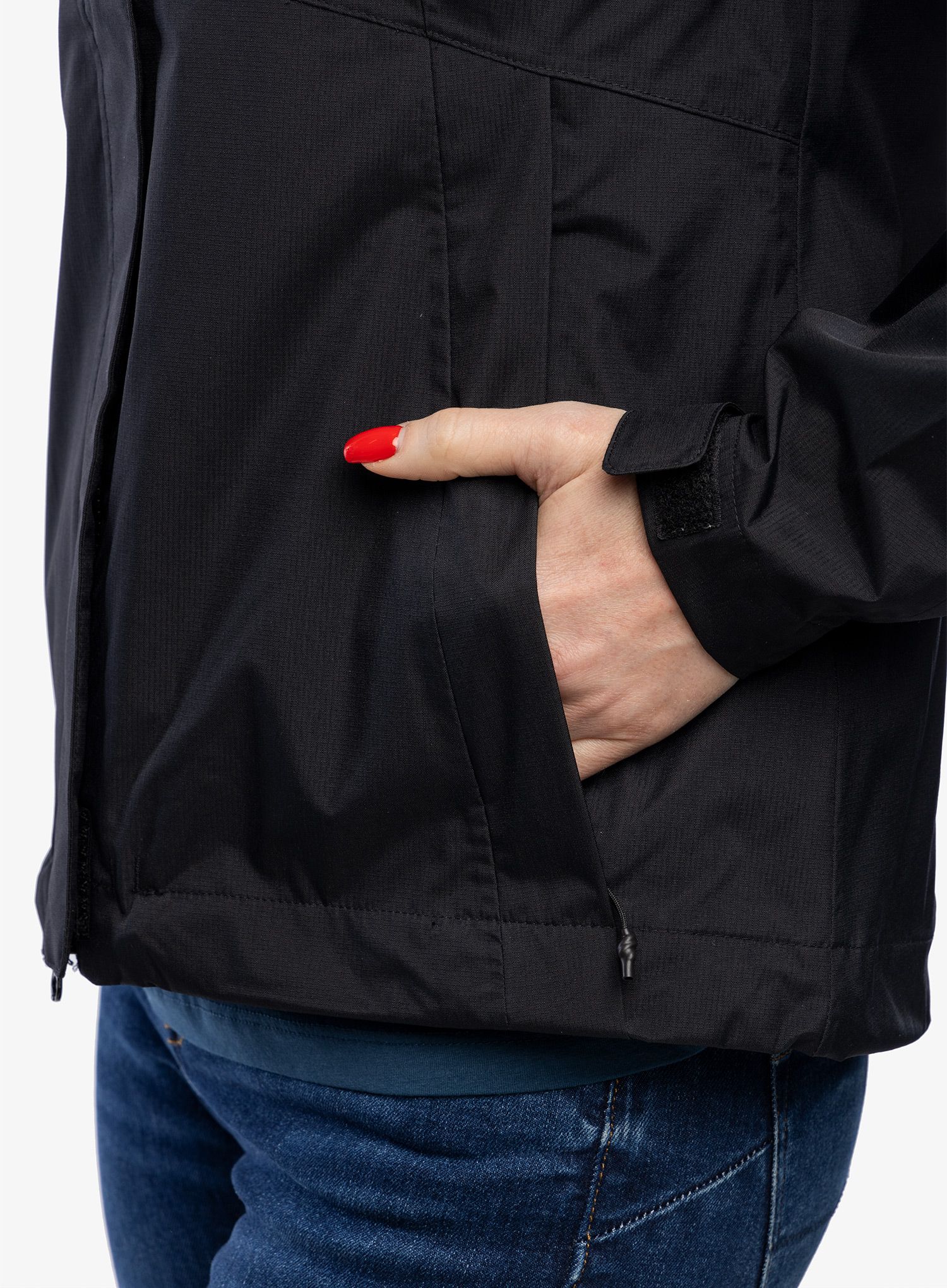 Ženska jakna 5.11 Adventure Rain Shell - black