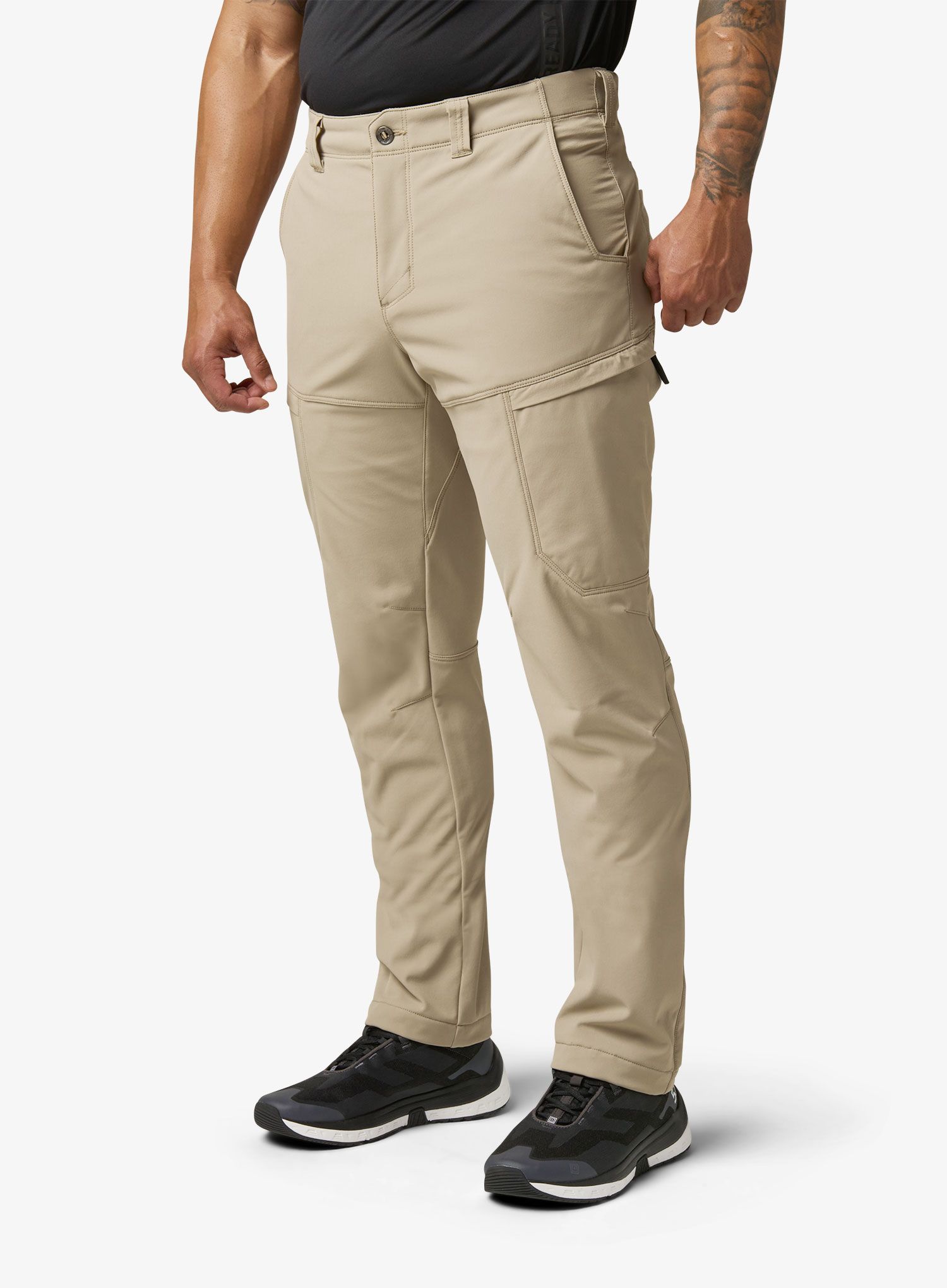 Softshell hlače 5.11 Apex Softshell Pant - khaki