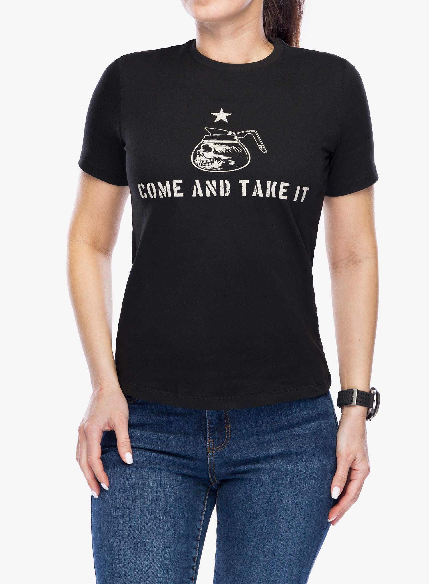 Ženska majica 5.11 Come Take It S/S Tee - black