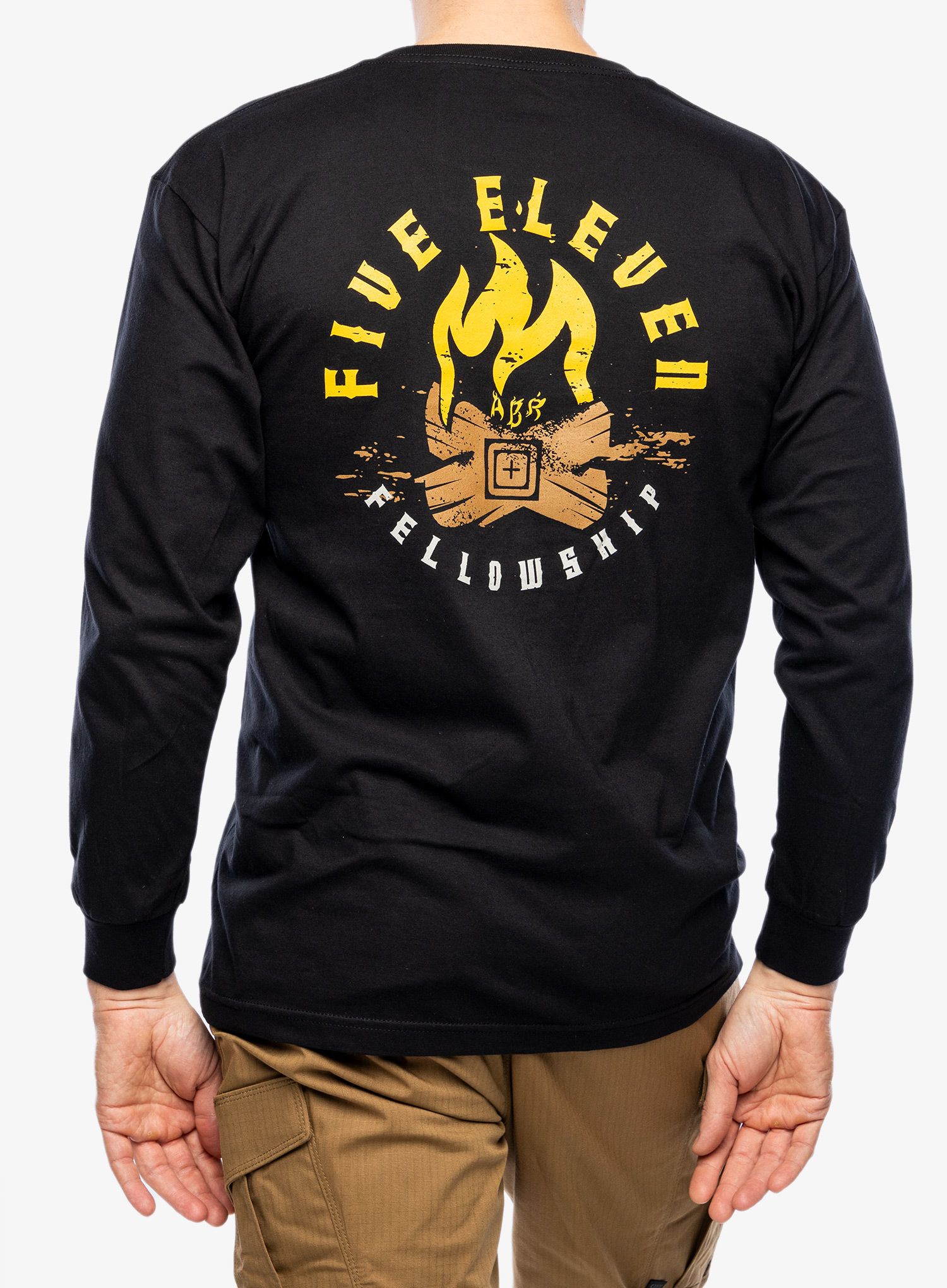 Majica dugih rukava 5.11 Fellowship L/S Tee - black
