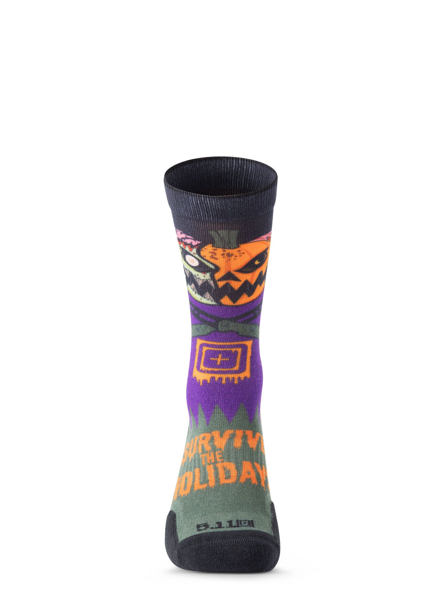 Čarape 5.11 Hallooween Nightmare Sock And Awe - green