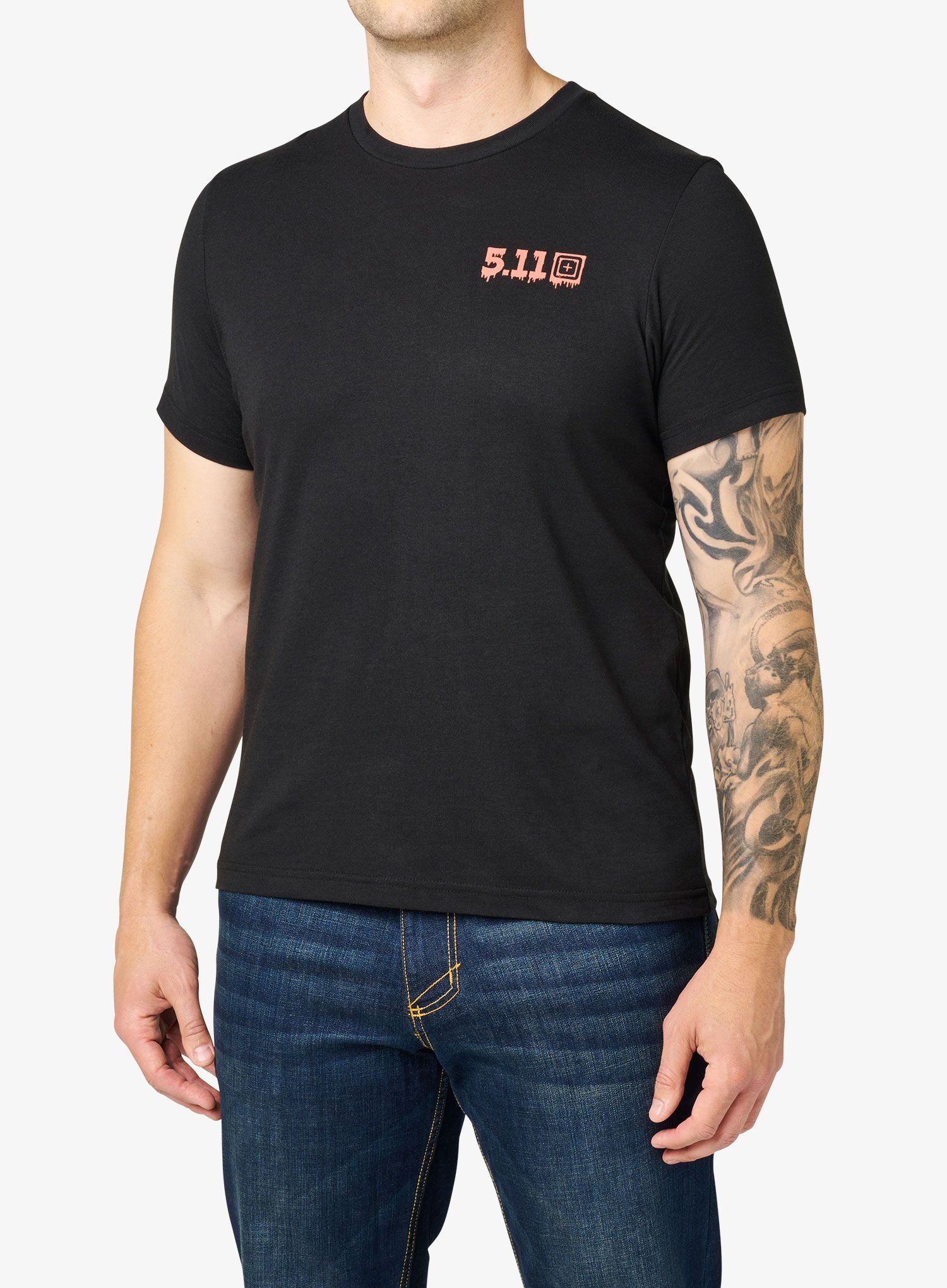 Majica 5.11 Halloween Nghtmr S/S Tee - black