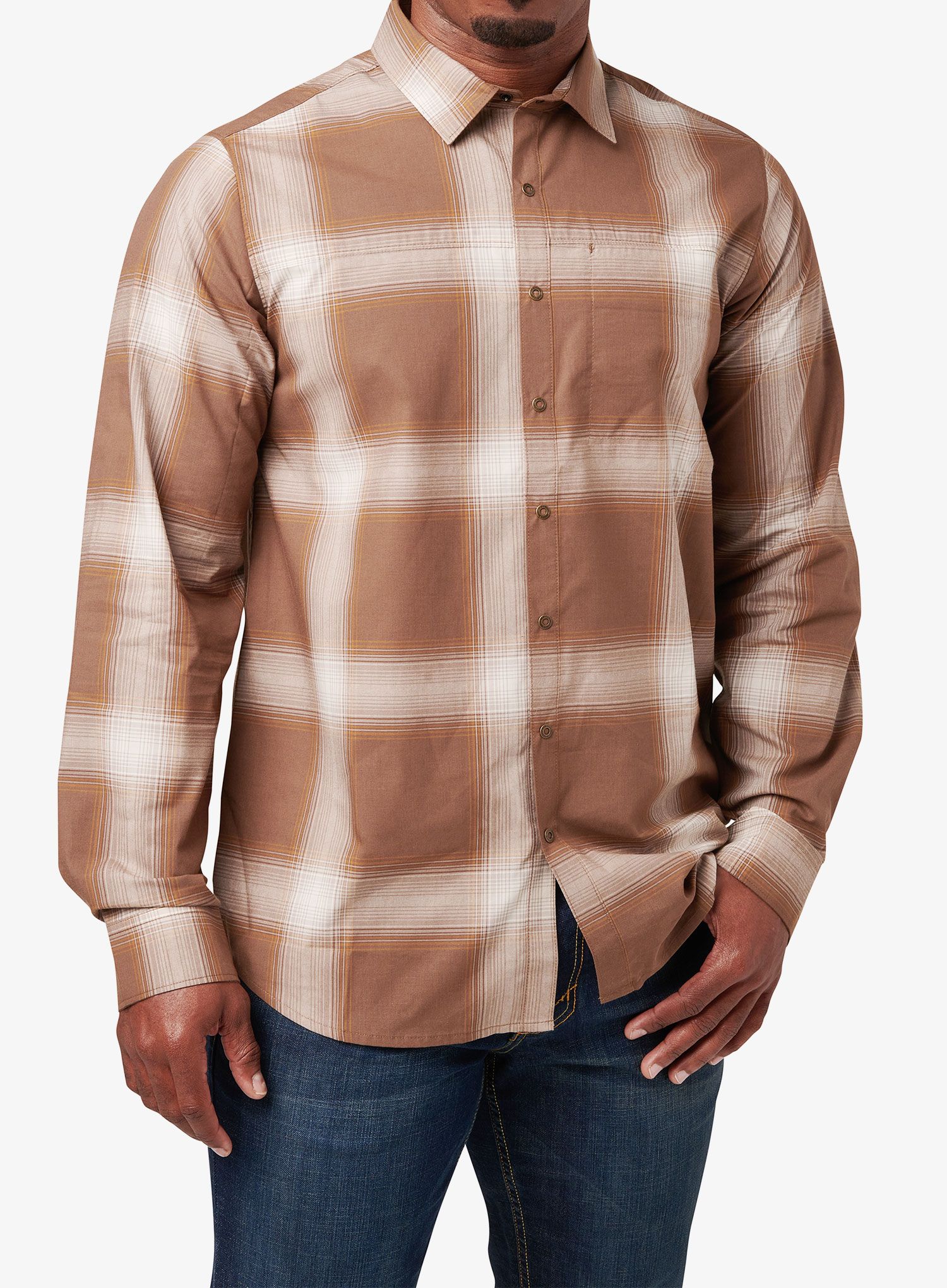 Planinarska košulja 5.11 Igor Plaid L/S - drk erth pld