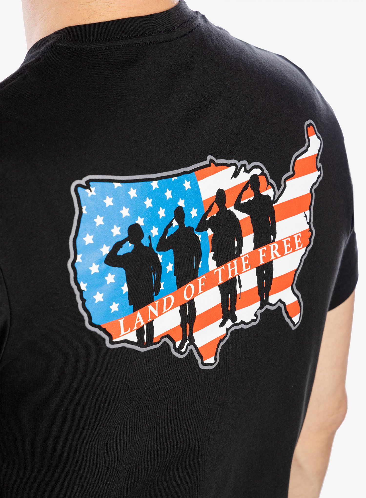 Pamučna majica 5.11 Land Of The Free S/S Tee - black