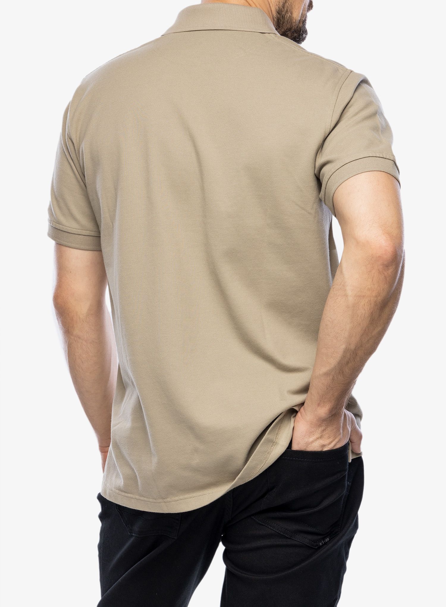 Pamučna majica 5.11 Professional S/S Polo - silver tan