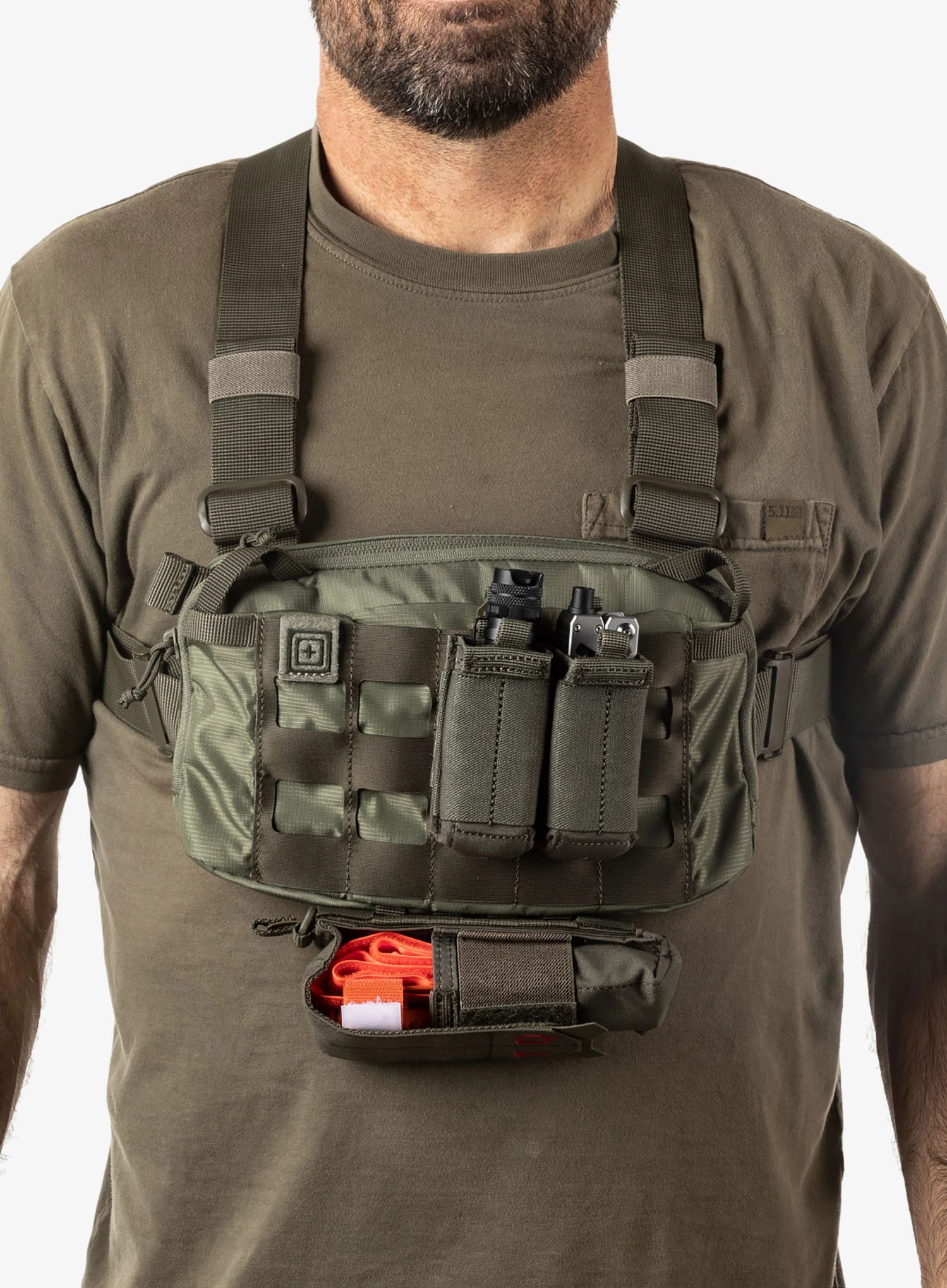Torbica 5.11 Skyweight Survival Chest Pack - sage green