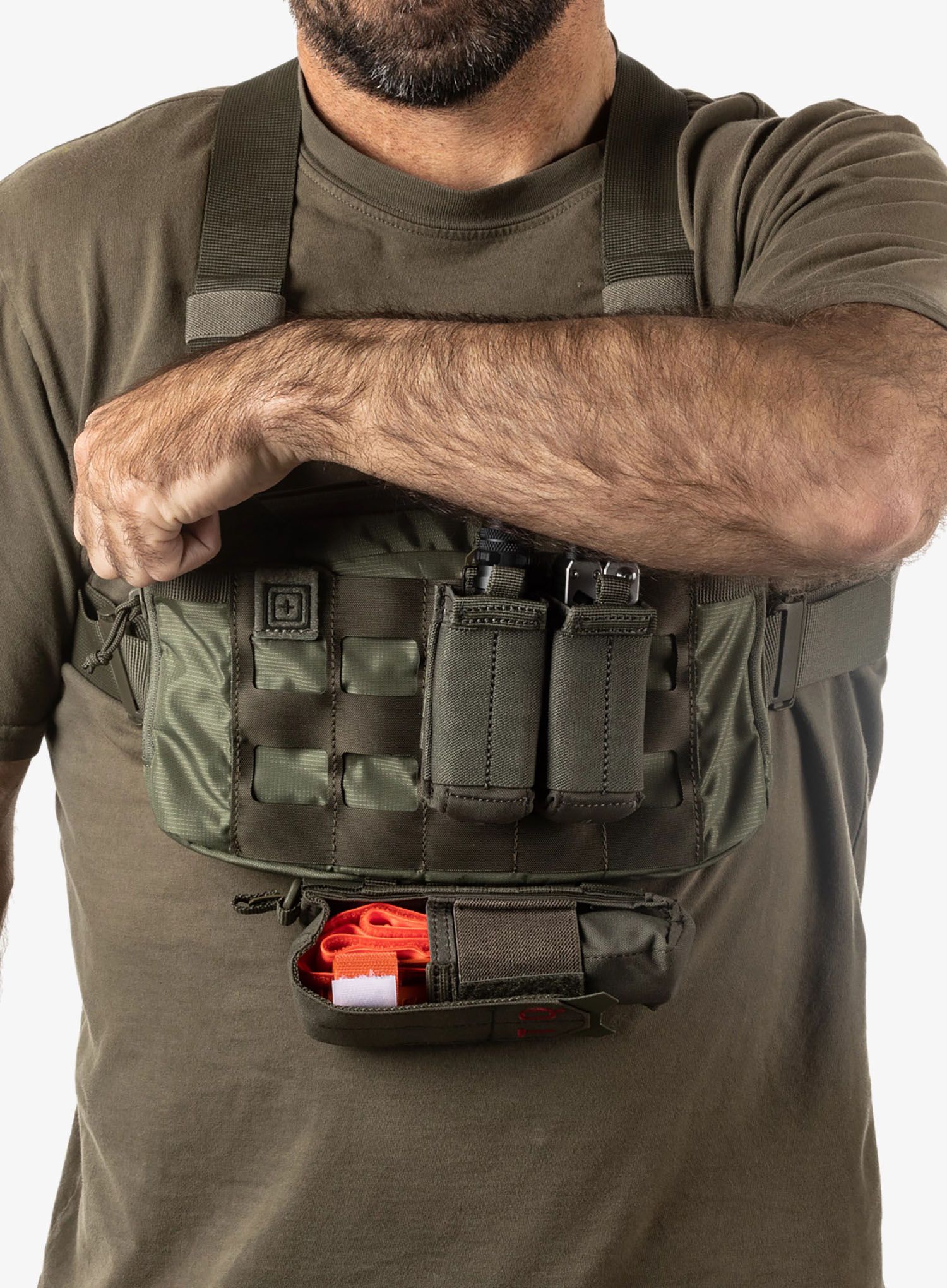 Torbica 5.11 Skyweight Survival Chest Pack - sage green