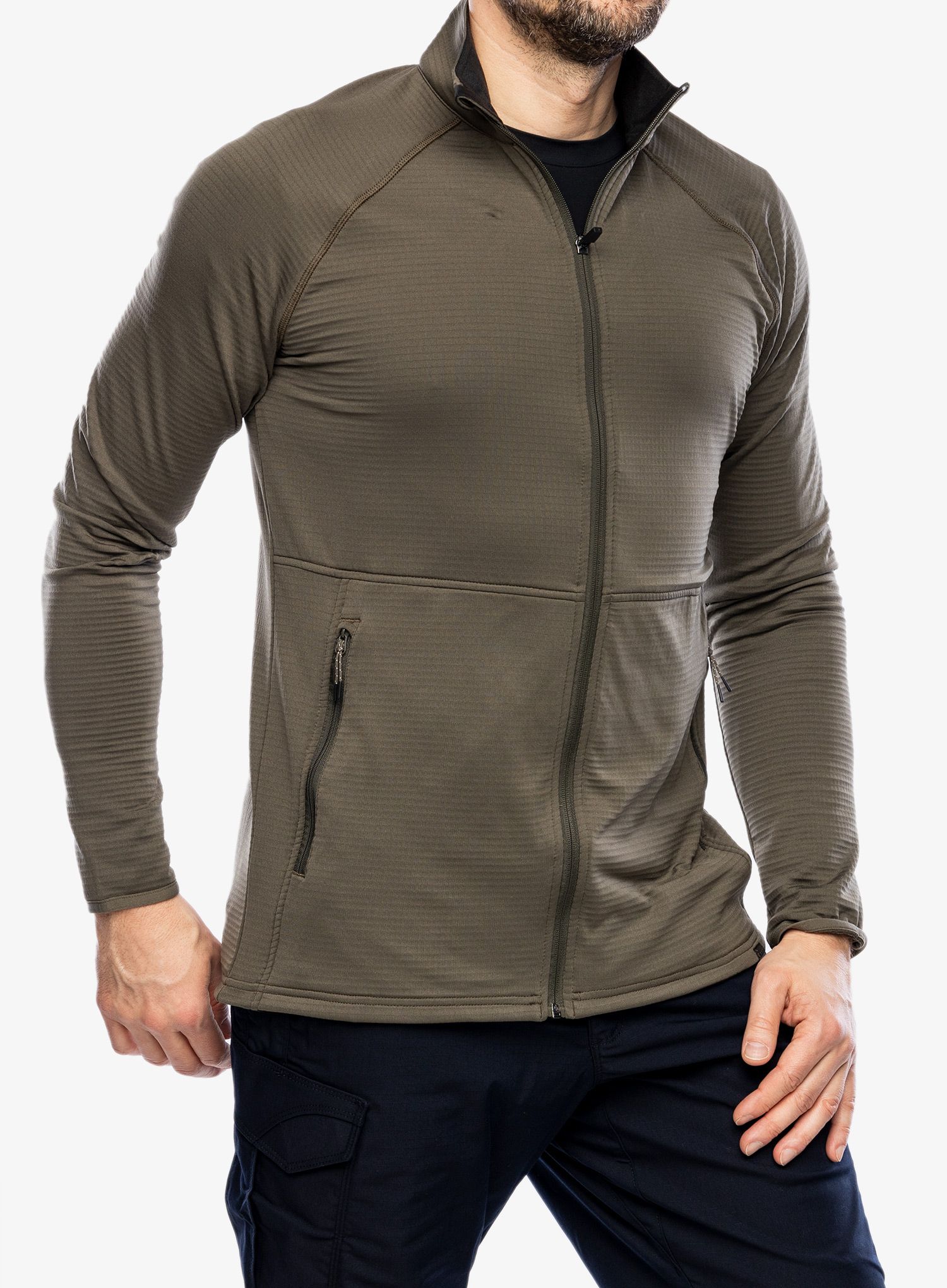 Dukserica od flisa 5.11 Stratos Full Zip - ranger green