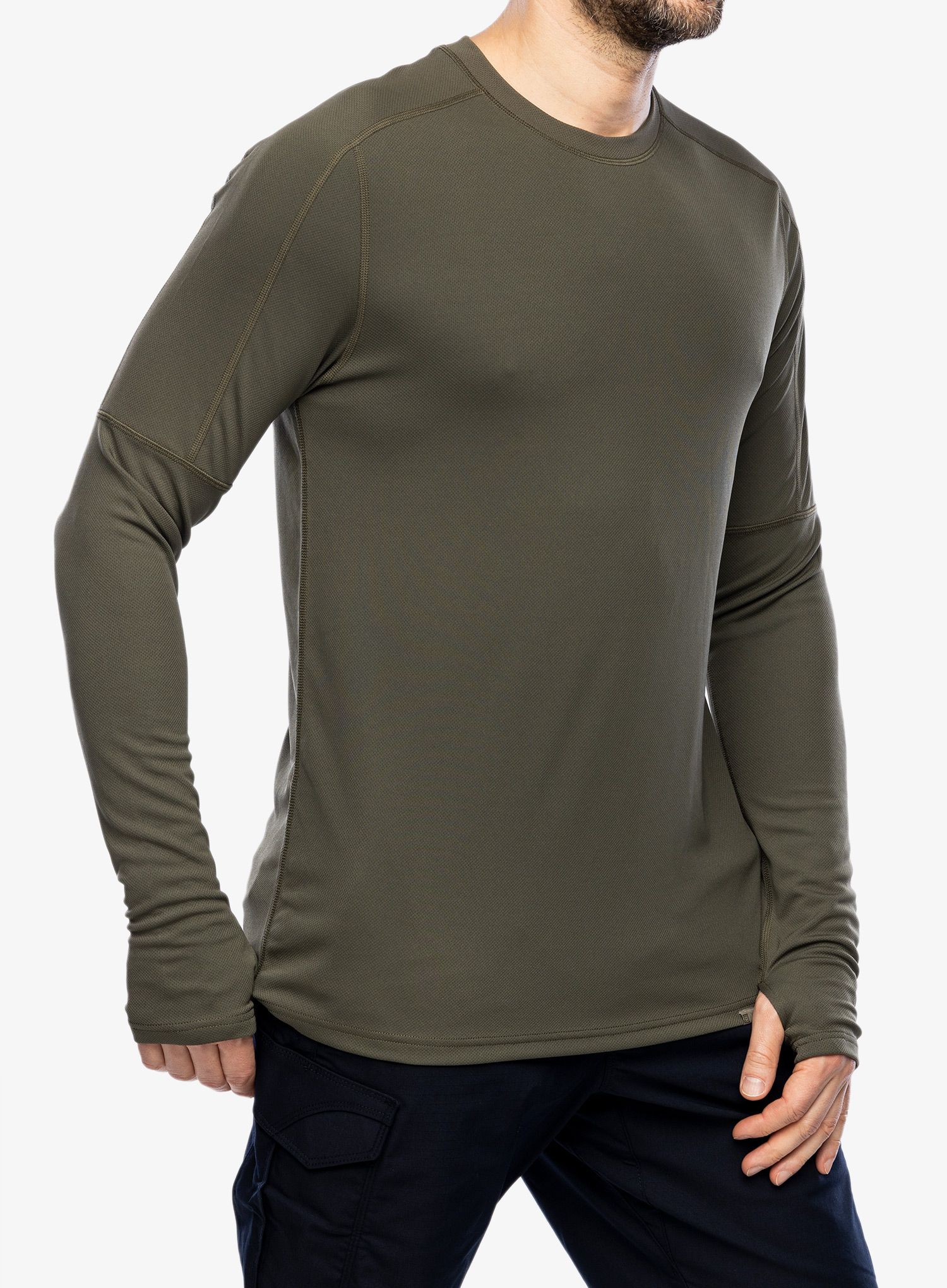 Termoaktivna dukserica 5.11 Tropos Baselayer L/S Top - ranger green