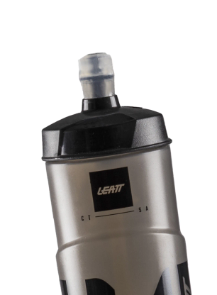 Biciklistički bidon Leatt SteadySip Convertible 600 ml Fidlock - smoke