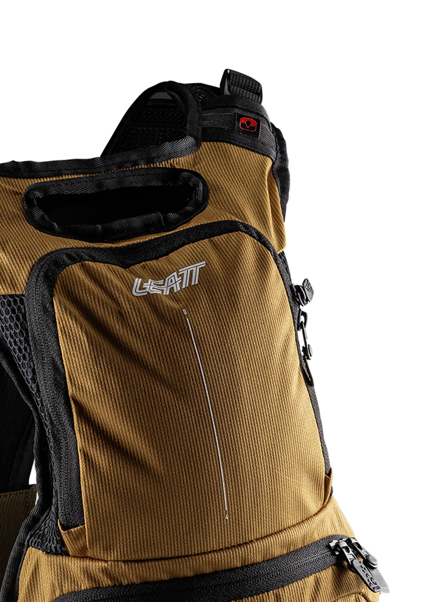 Biciklistički ruksak s mijehom za vodu Leatt Hydration MTB Enduro Race 1.5 - brass brown