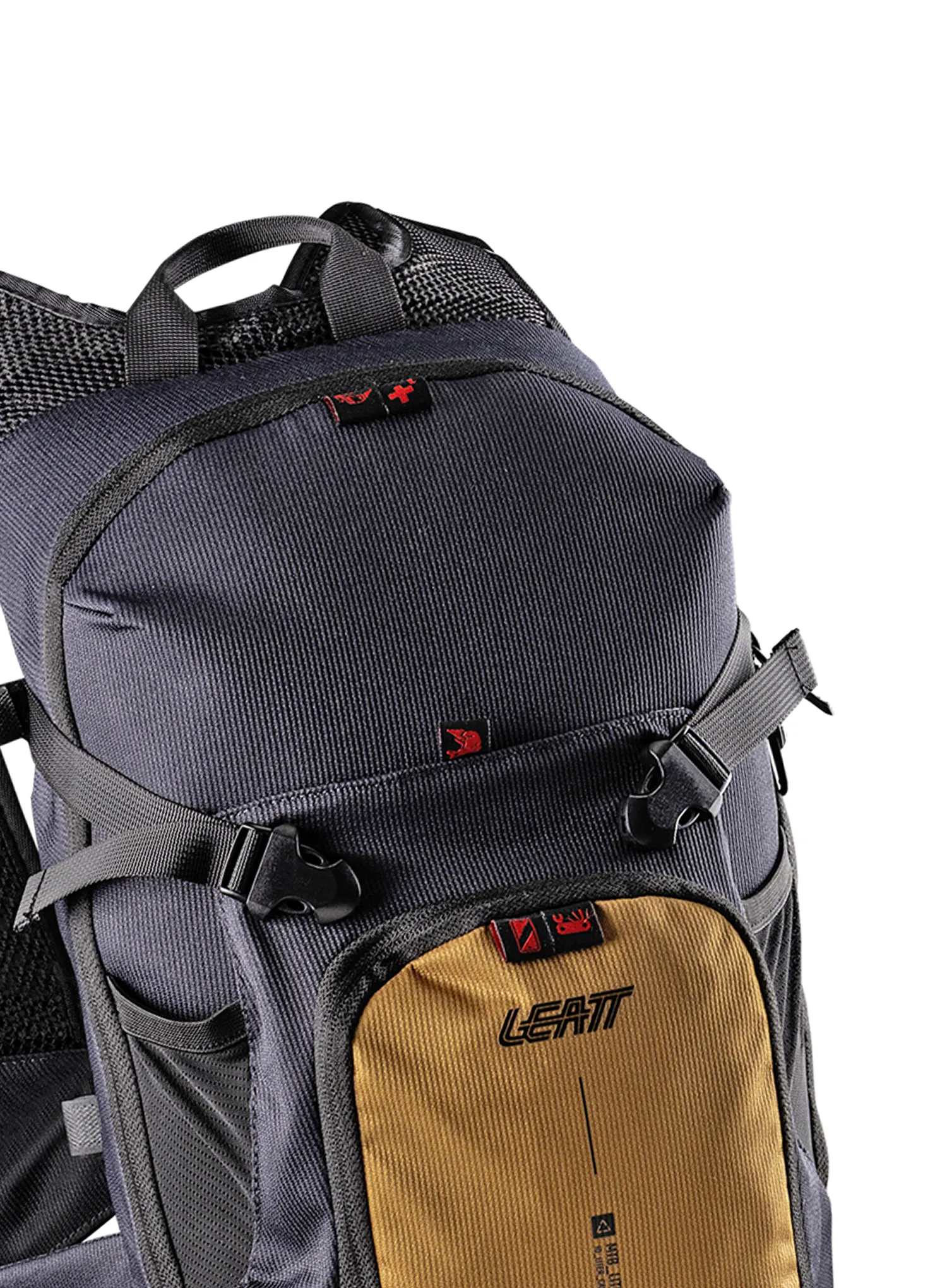 Biciklistički ruksak s mijehom za vodu Leatt Hydration MTB Mountain Lite 1.5 - ghost black