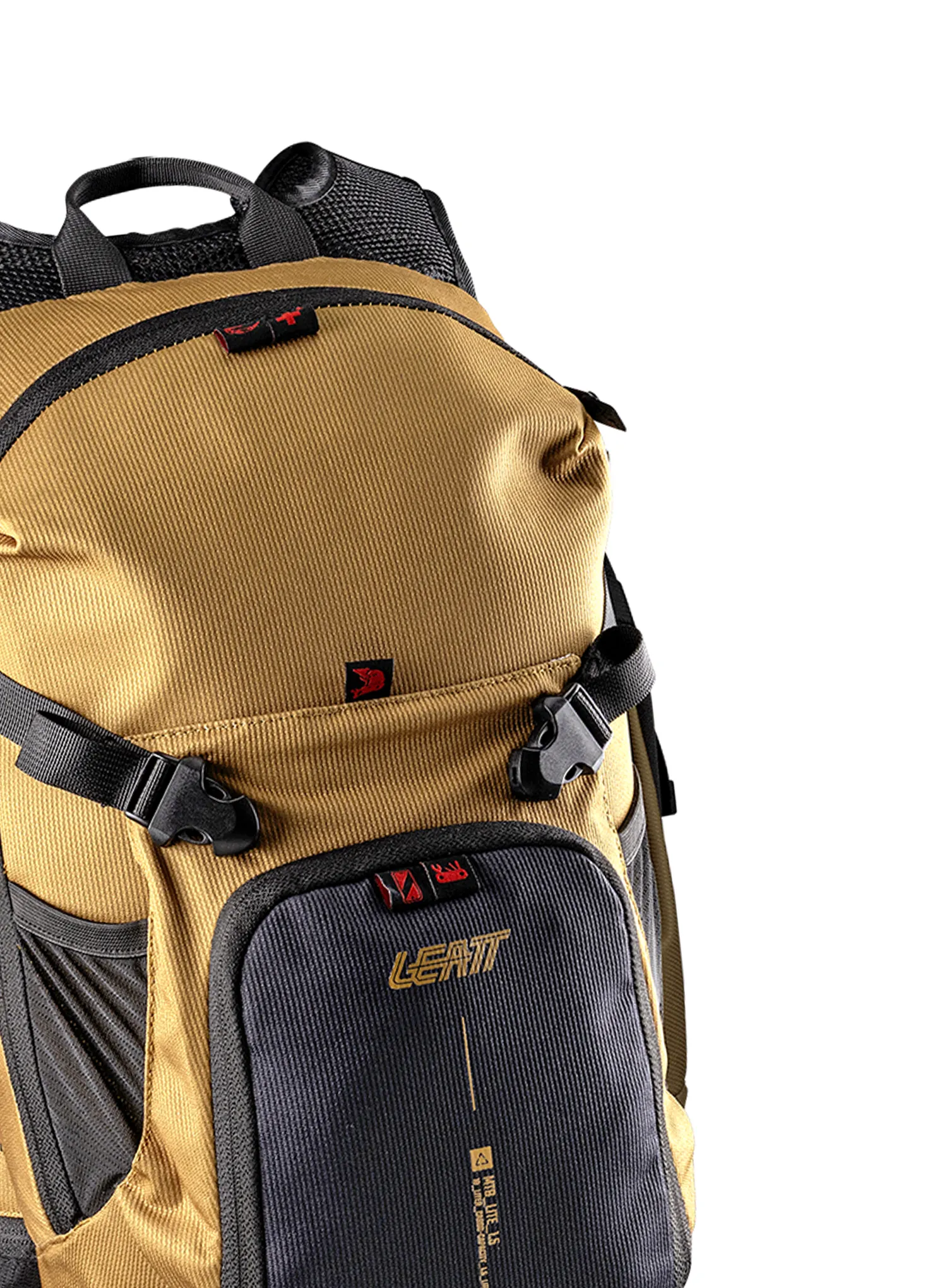 Biciklistički ruksak s mijehom za vodu Leatt Hydration MTB Mountain Lite 1.5 - brass brown