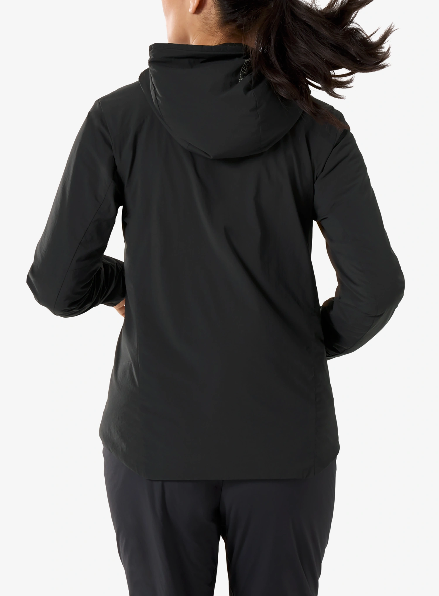 Ženska jakna za trčanje Arcteryx Norvan Insulated Hoody - black/black