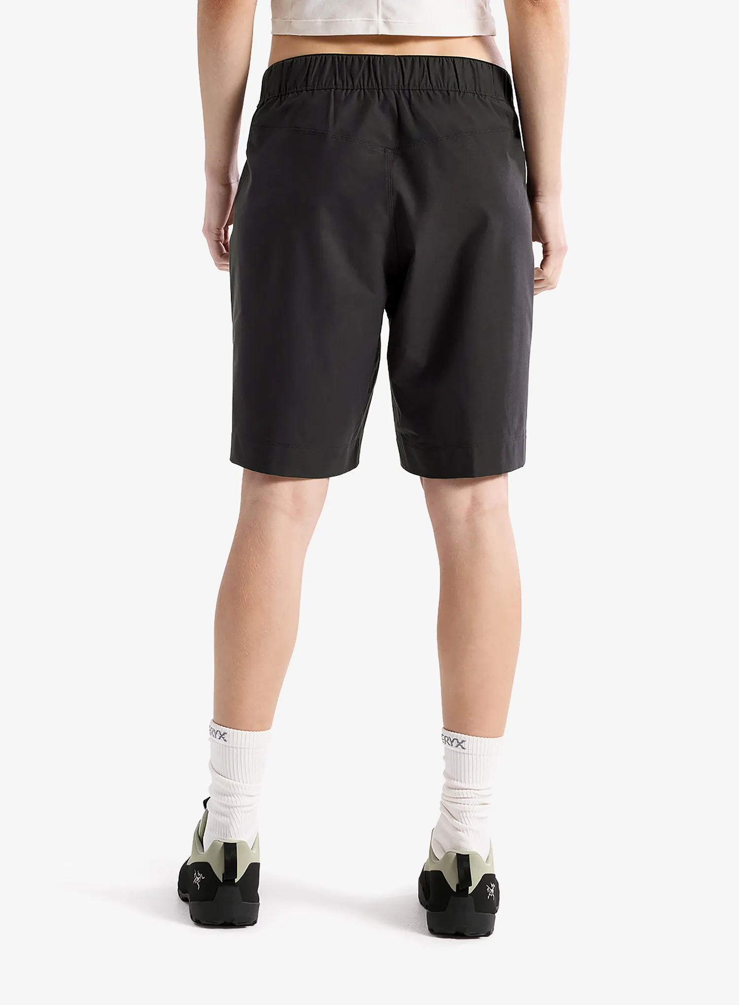 Ženske penjačke kratke hlače Arcteryx Kragg Cotton Short 9 - black