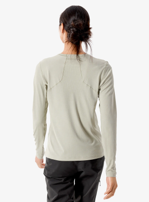 Ženska penjačka dukserica Arcteryx Sunna Crew LS - habitat