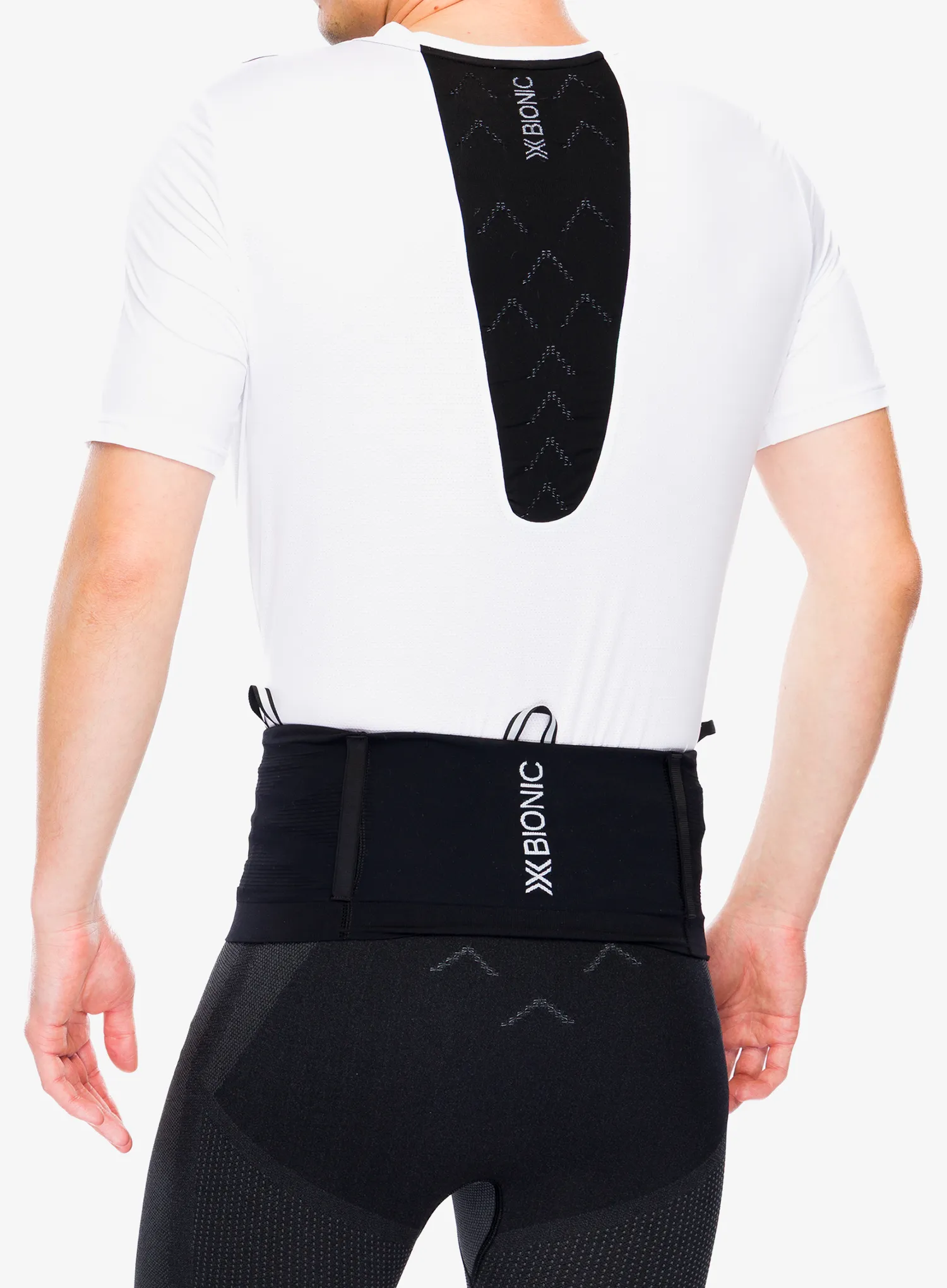 Pojas za trčanje X-Bionic Running Belt - x black/x white