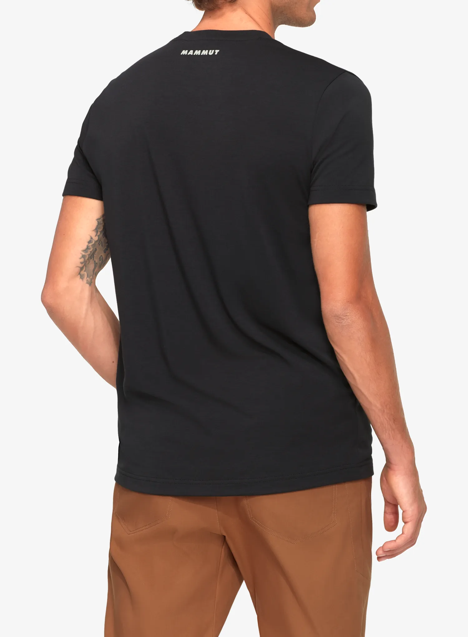 Brzosušeća majica Mammut Trovat T-Shirt Mammut - black