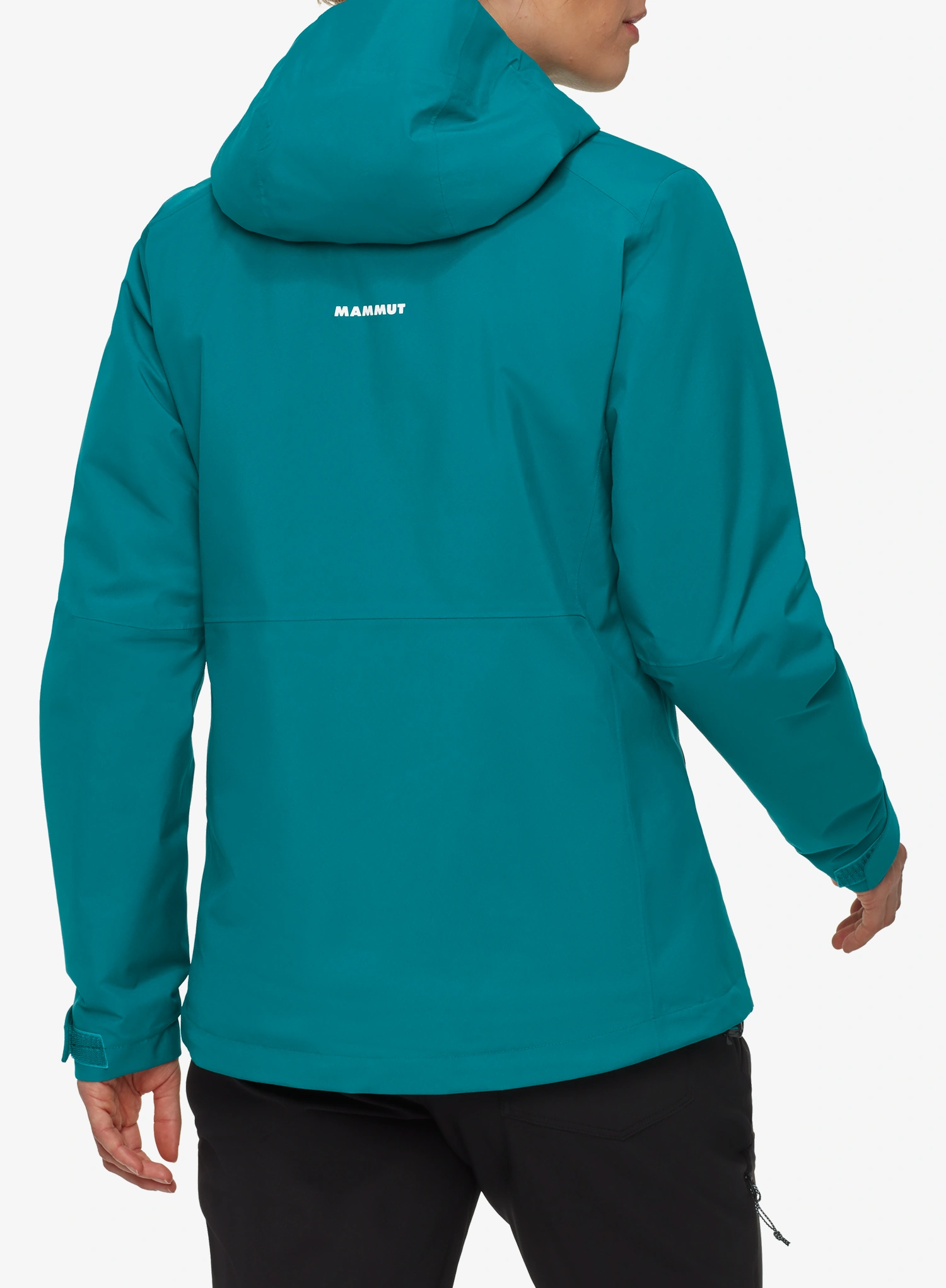 Jakna s postavom ženska Mammut Linard HS Thermo Hooded Jacket - deep teal