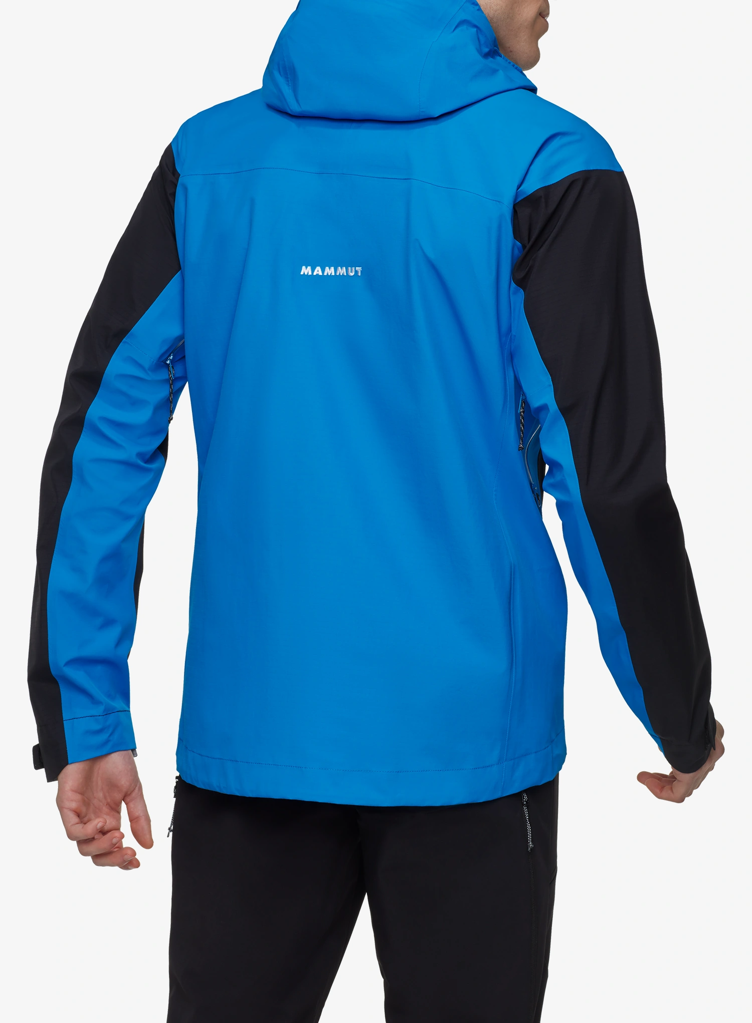 Kišna jakna Mammut Taiss HS Hooded Jacket - glacier blue/black