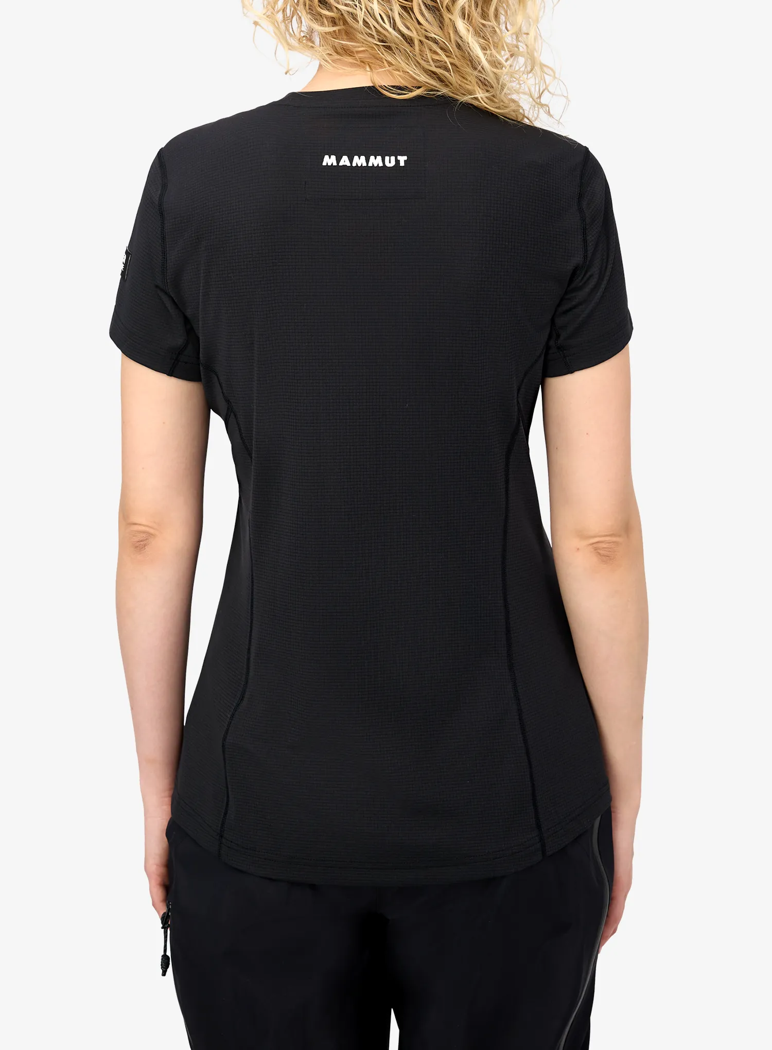 Ženska brzosušeća majica Mammut Eiger Nordwand FL T-Shirt - black