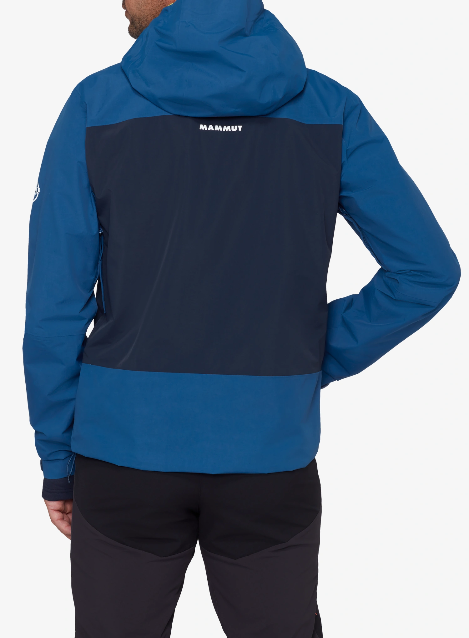 Kišna jakna Mammut Crag HS Hooded Jacket - tschiel/marine