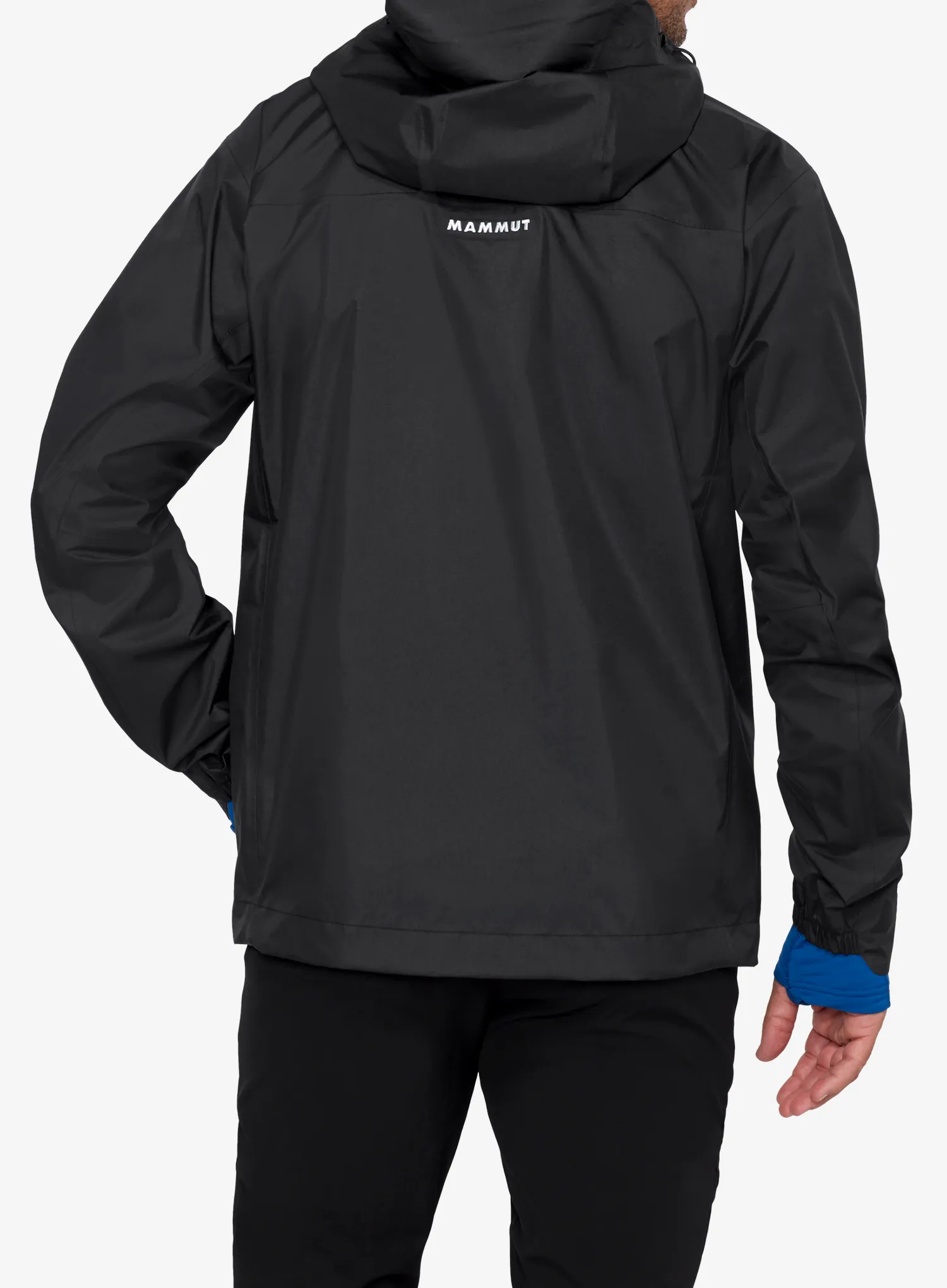 Kišna jakna Mammut Taiss Light HS Hooded Jacket - black