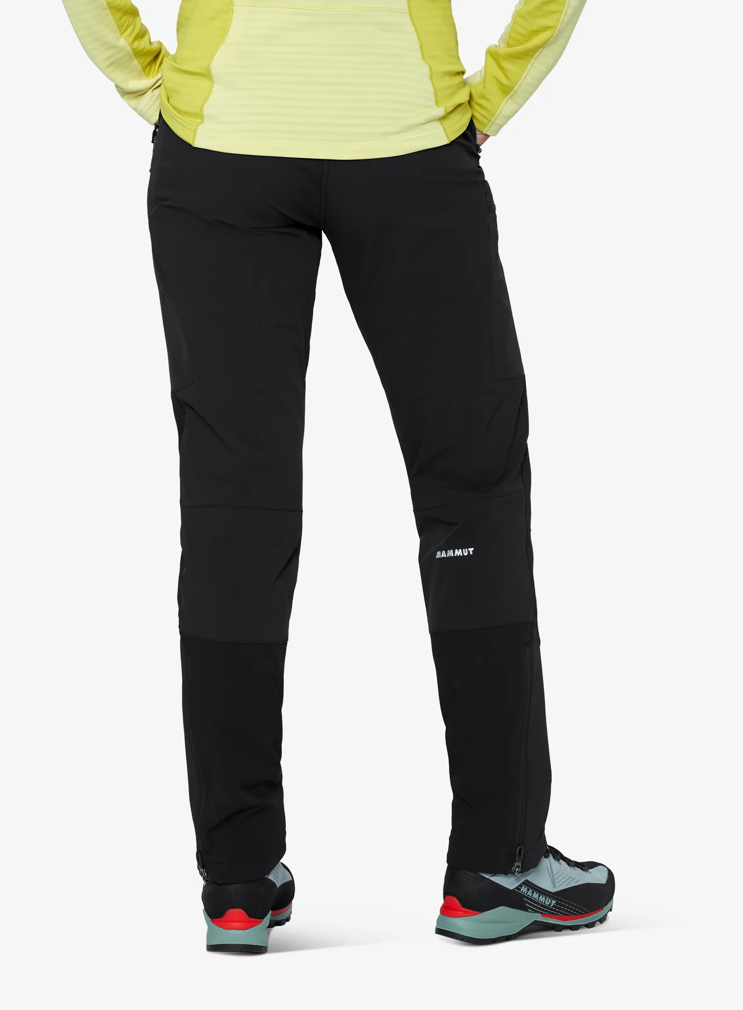Ženske hlače za planinu Mammut Courmayeur SO Pants - black
