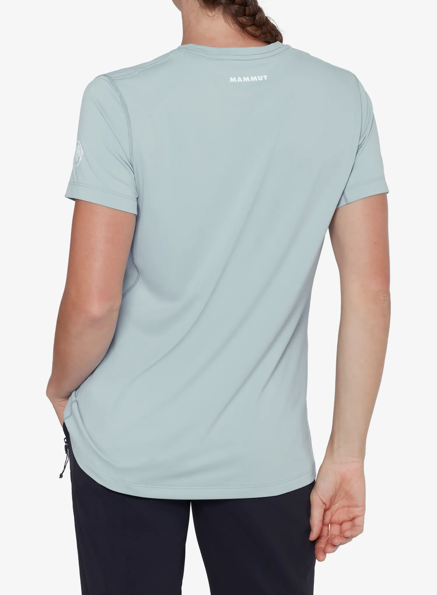 Ženska brzosušeća majica Mammut Selun FL T-Shirt - nebla