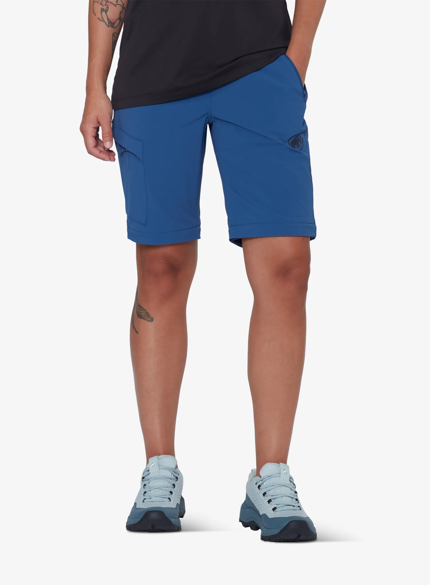 Ženske planinarske hlače Mammut Runbold IV Zip Off Pants - tschiel