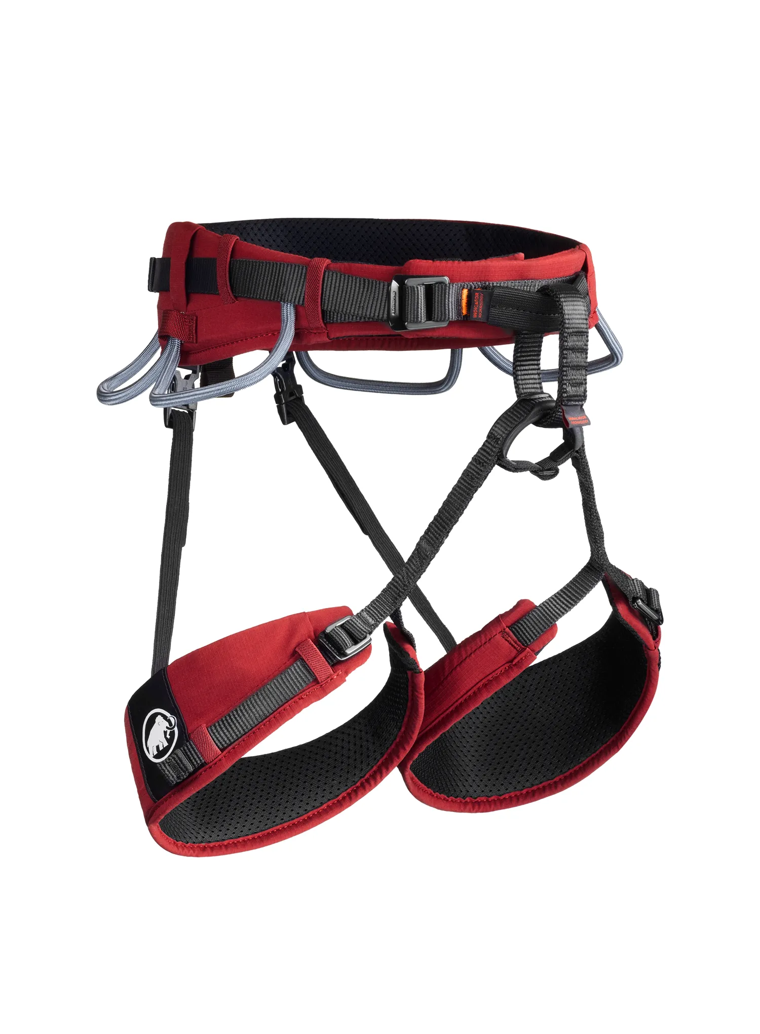 Ženski penjački pojas Mammut Ophir 3 Slide 2.0 Harness - dark red/strata