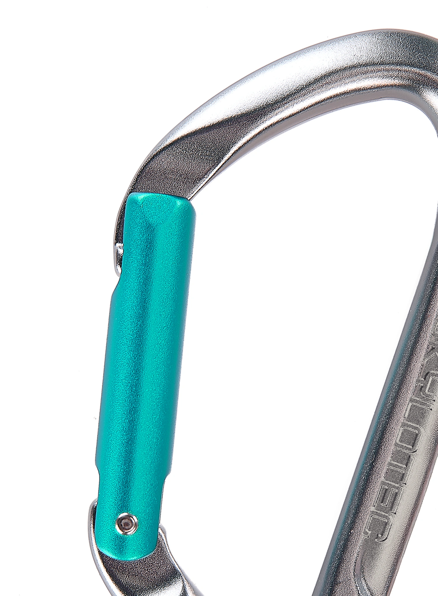 Karabiner SKYLOTEC Salto S - titanium/aquamarine