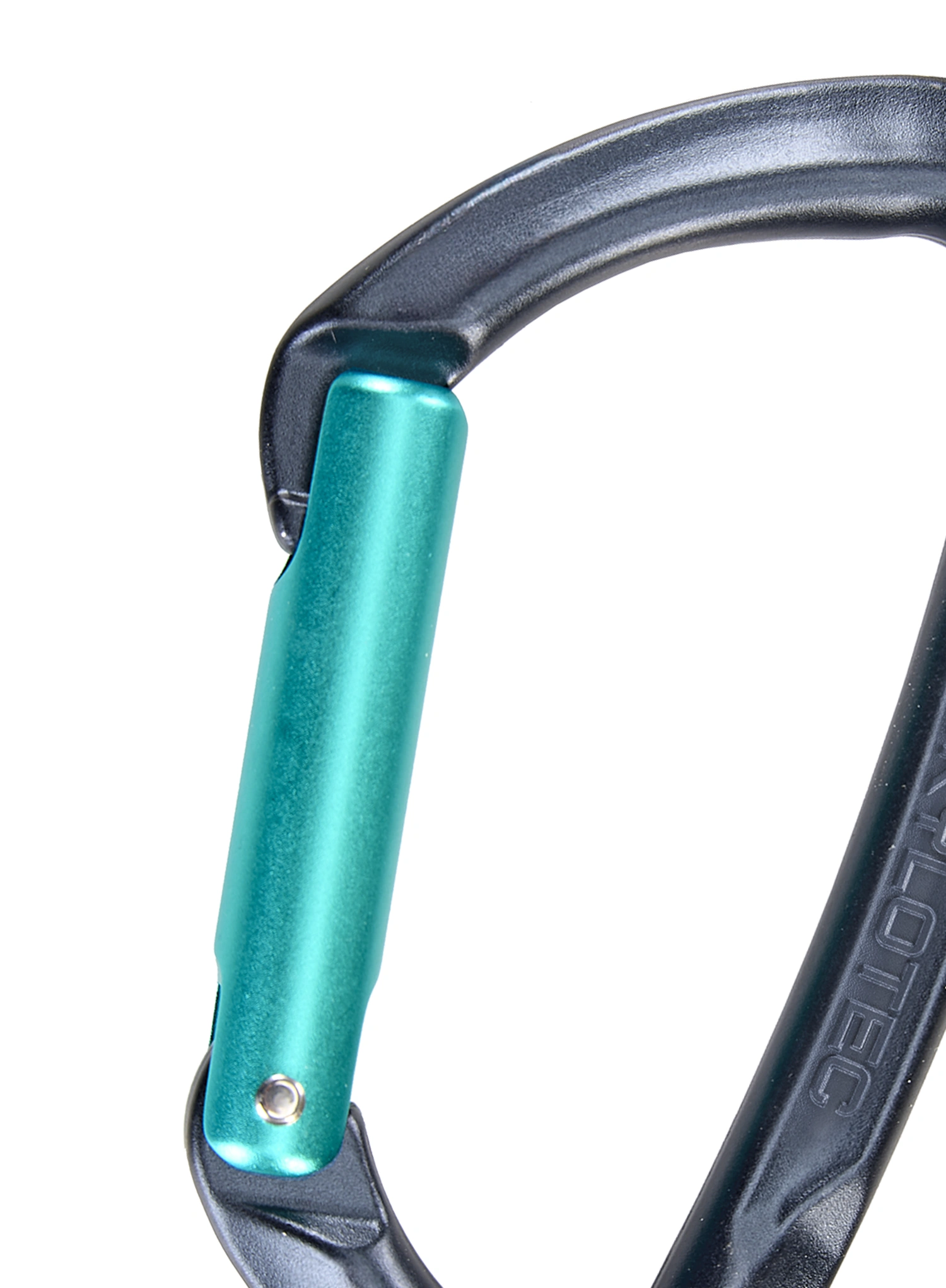 Karabiner SKYLOTEC Lime S - anthracite/aquamarine