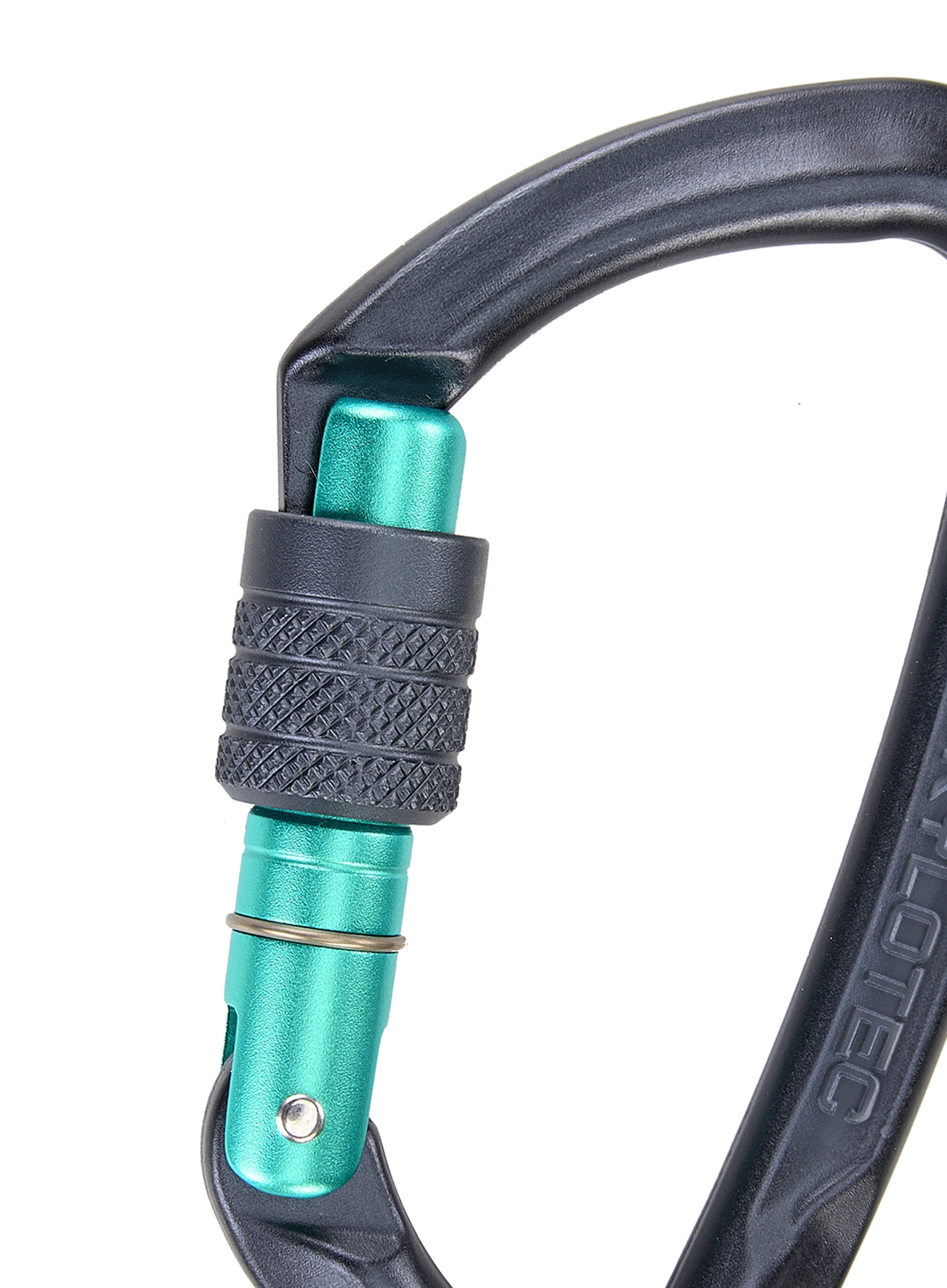 Karabiner za penjanje SKYLOTEC Lime SG - anthracite/aquamarine