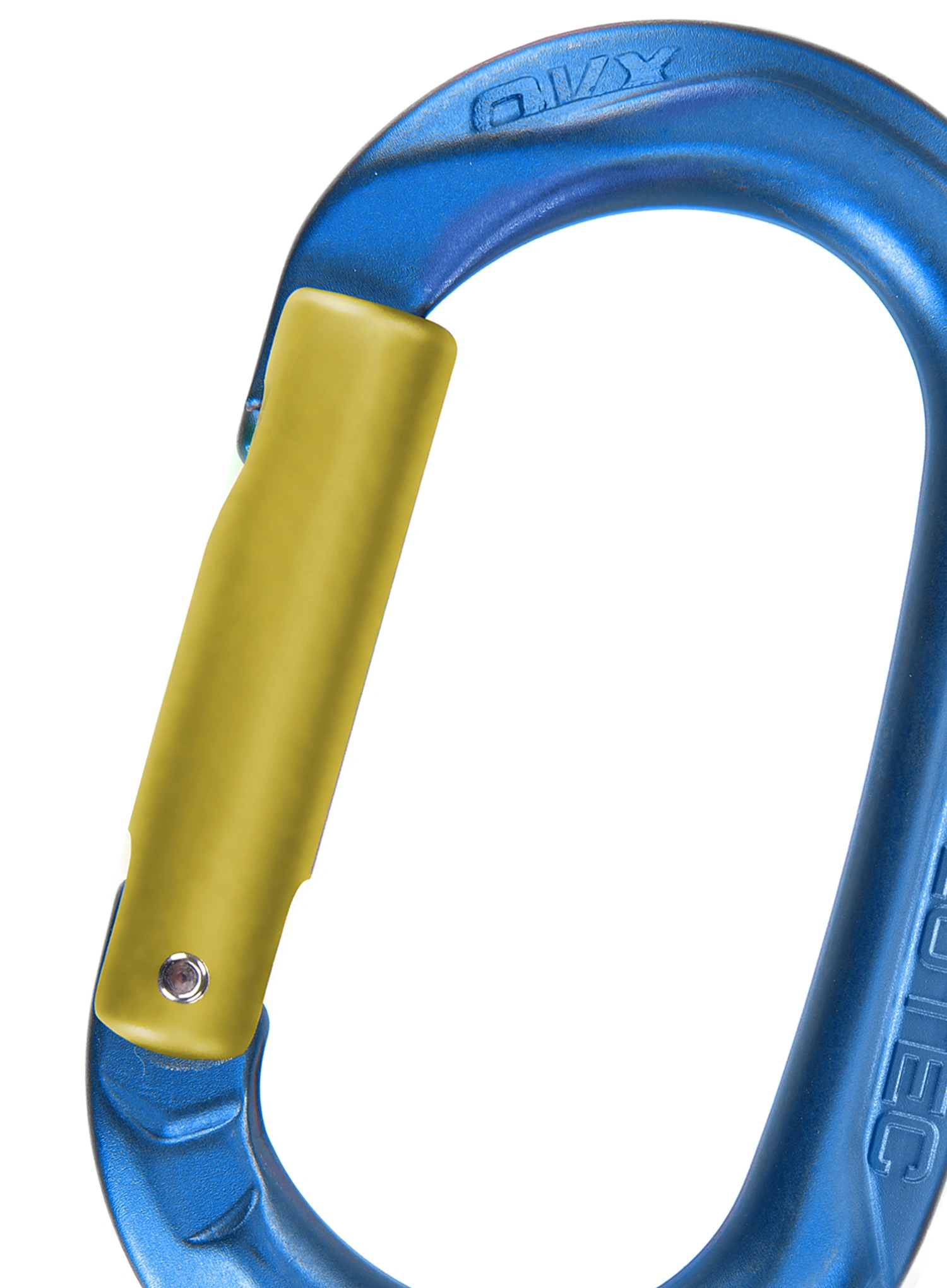 Karabiner SKYLOTEC Ovx S - blue/yellow