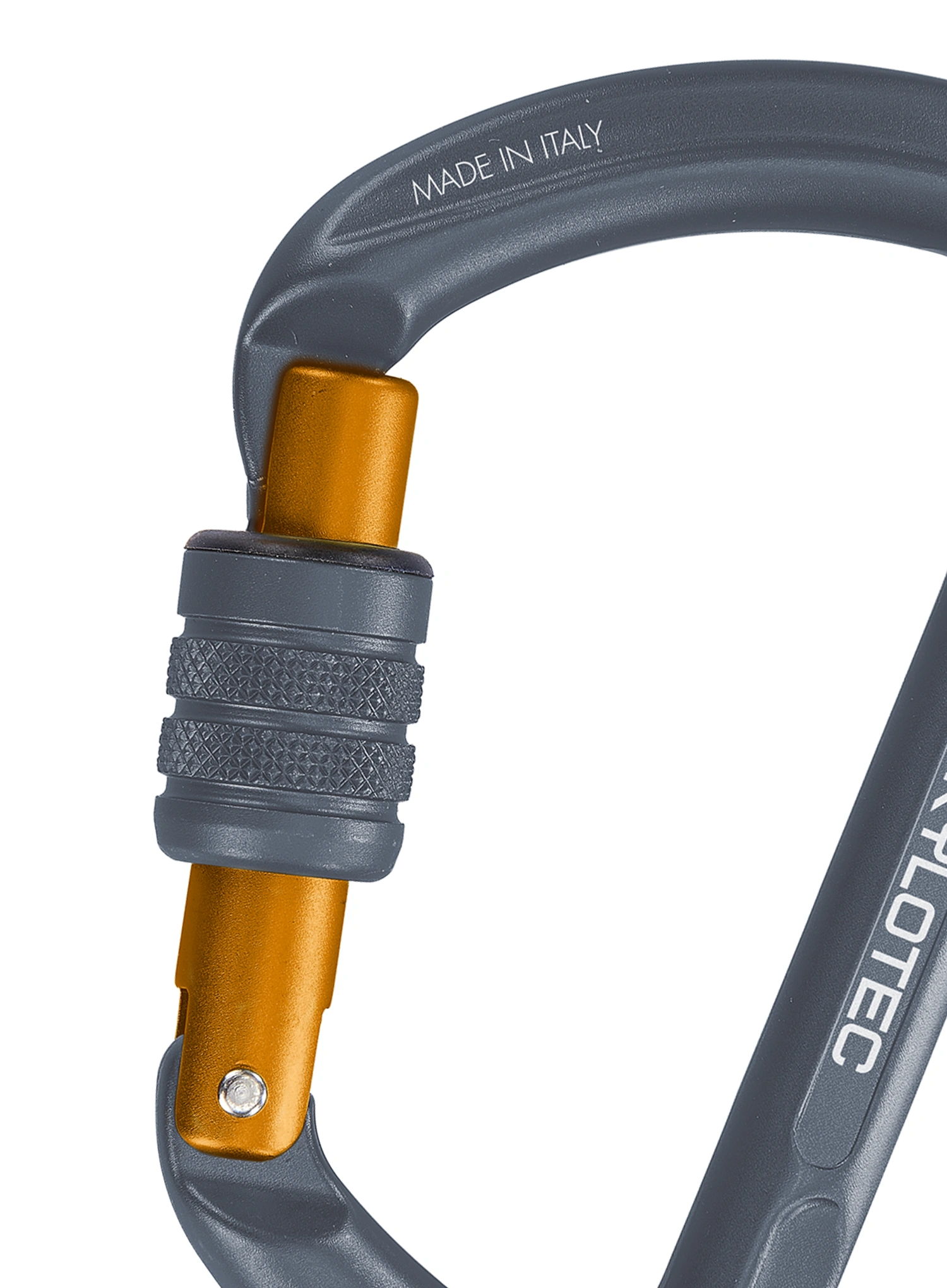 Karabiner via ferrata SKYLOTEC K-Classic - anthracite/mustard