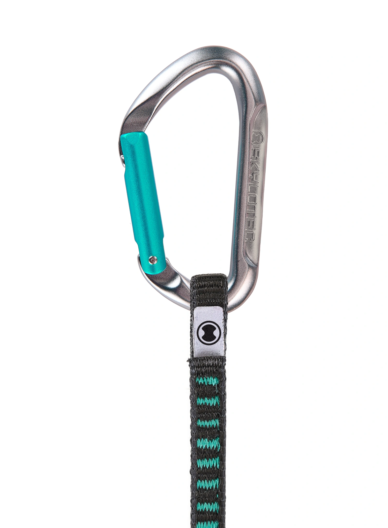 Penjački komplet SKYLOTEC Salto UL 12 cm - titanium/aquamarine