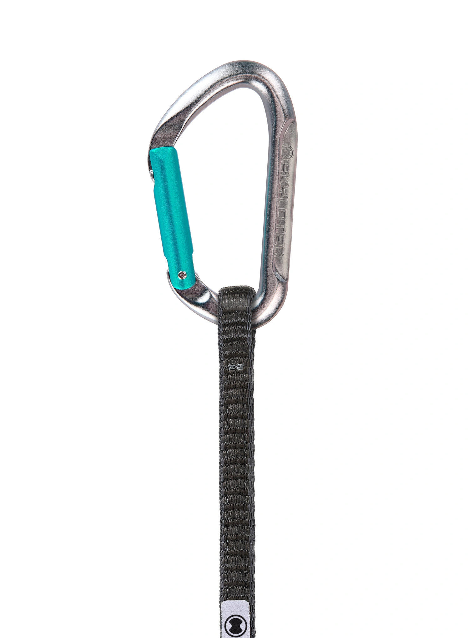 Penjački komplet SKYLOTEC Salto UL 22 cm - titanium/aquamarine