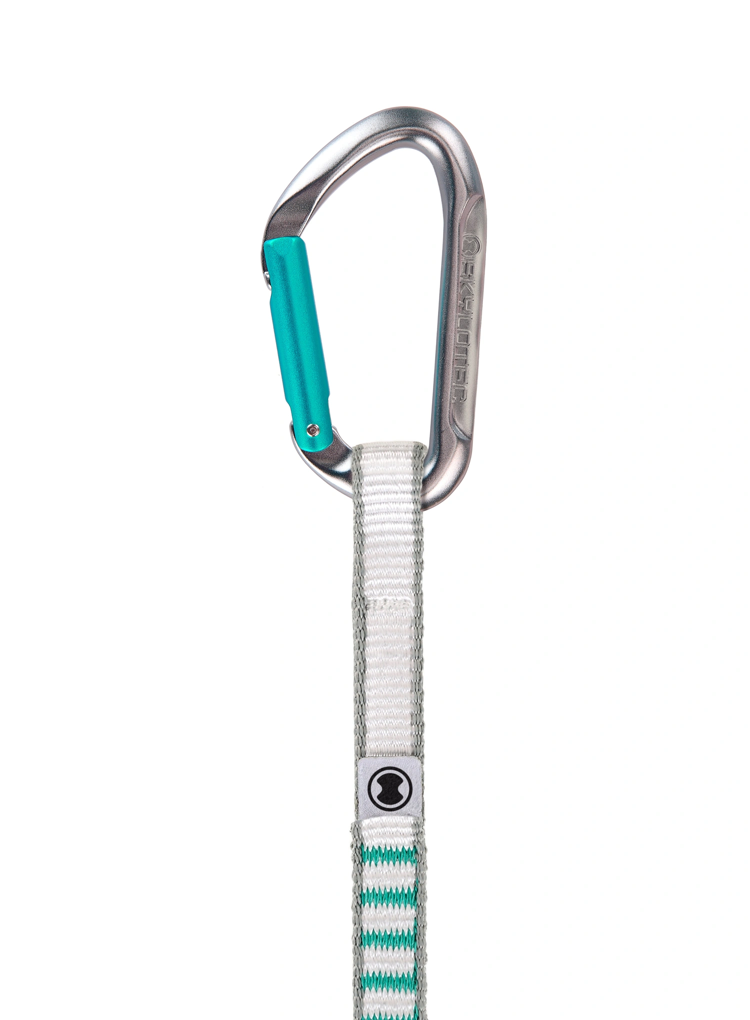 Penjački komplet SKYLOTEC Salto NY 17 cm - titanium/aquamarine
