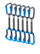 Penjački kompleti SKYLOTEC Lime Set UL - 6 Pack 12 cm - anthracite/electricblue
