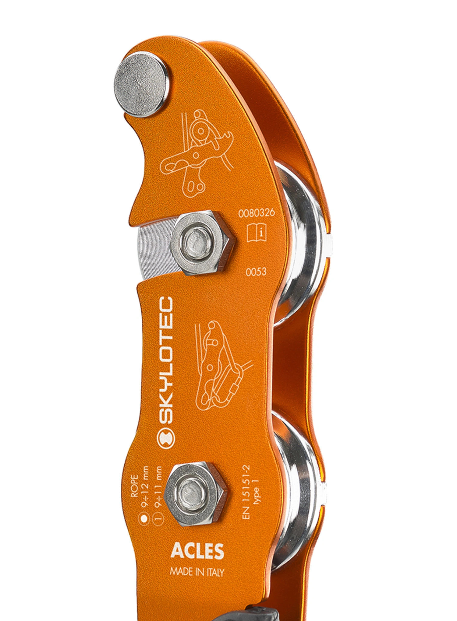 Spravica za spuštanje SKYLOTEC Acles DX - orange
