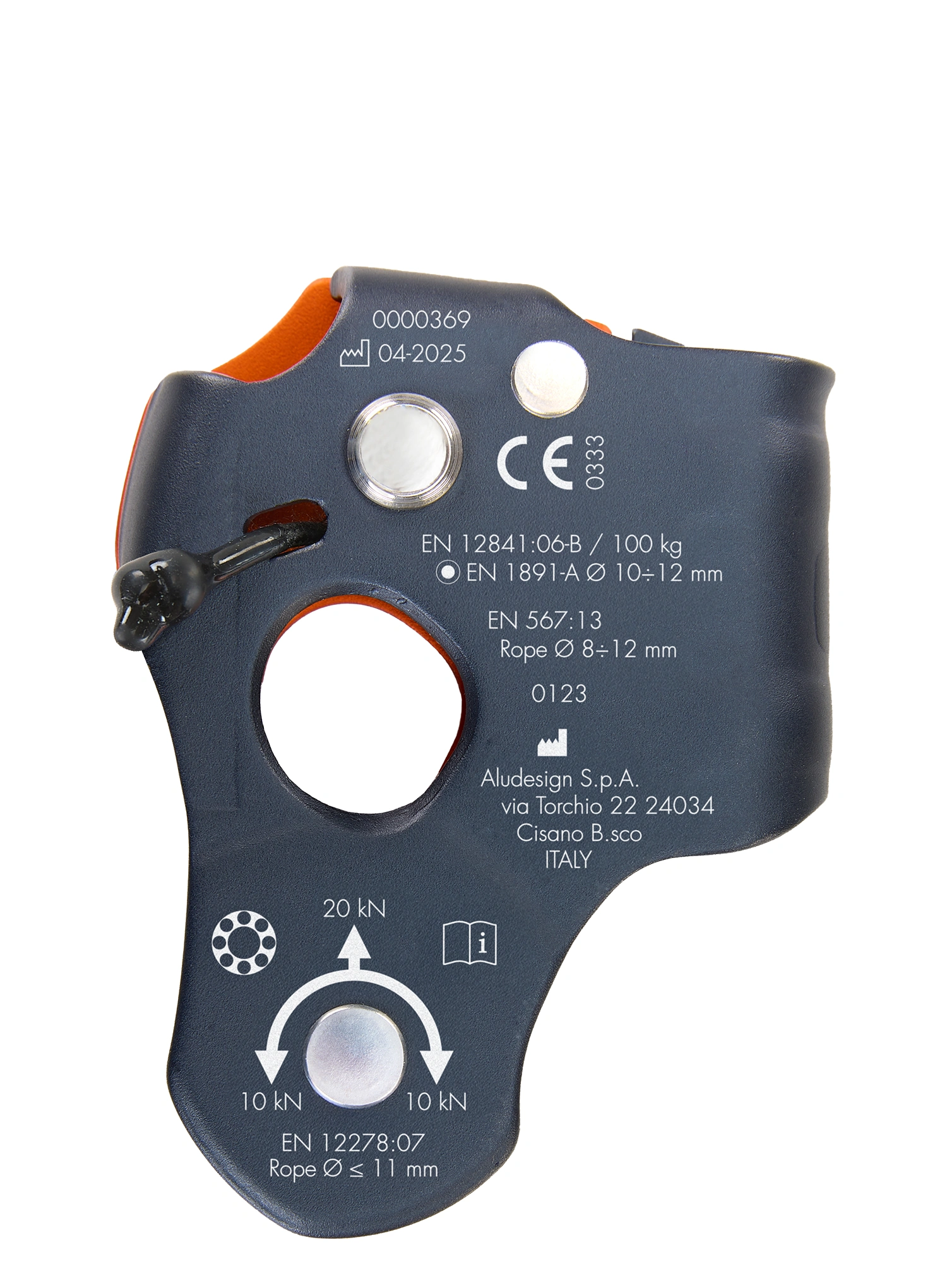 Penjalica SKYLOTEC Cric - anthracite/orange