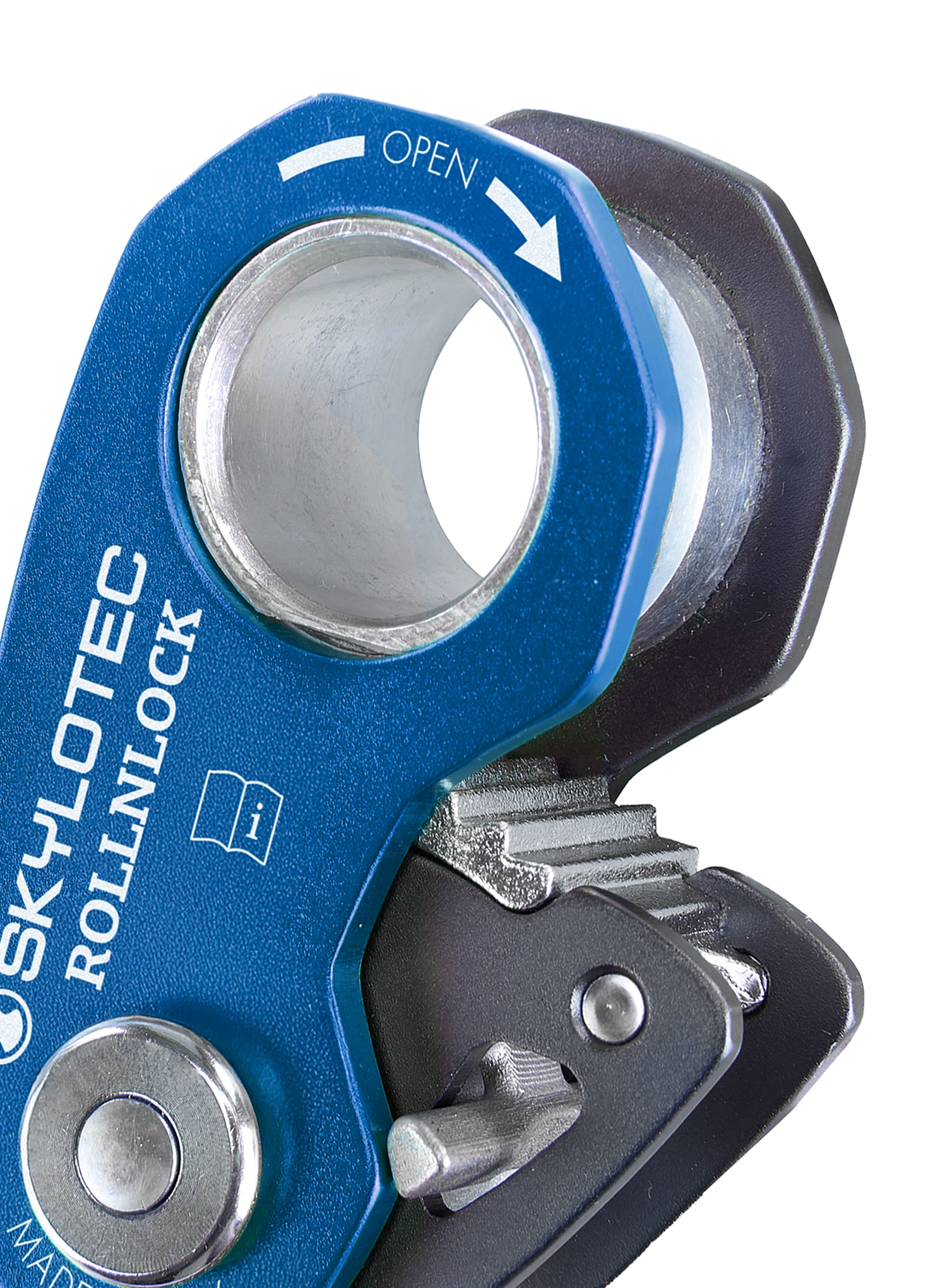 Kolotura SKYLOTEC Rollnlock - anthracite/electricblue