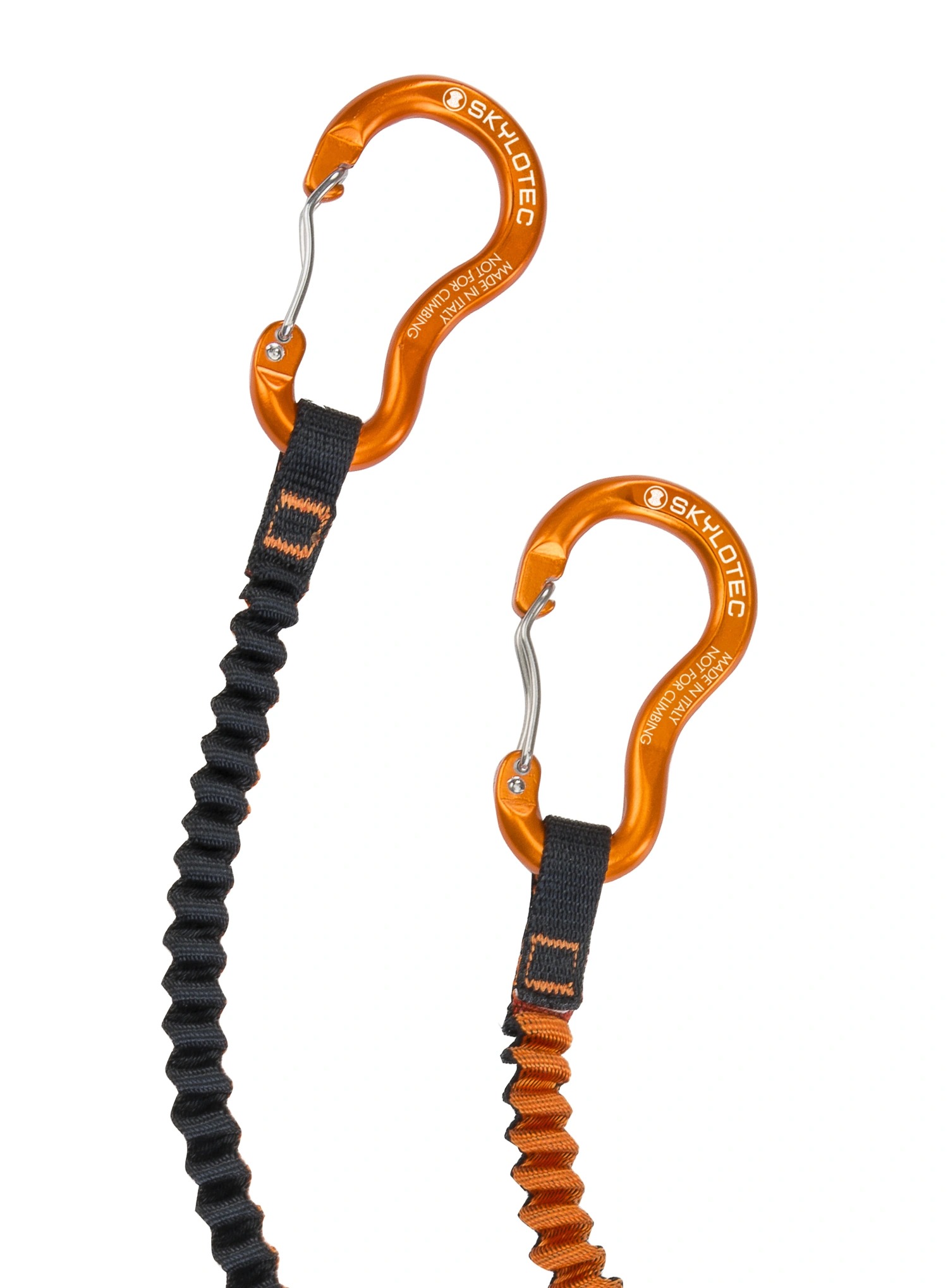 Dvokrako uže za cepin SKYLOTEC Swhippy - black/orange